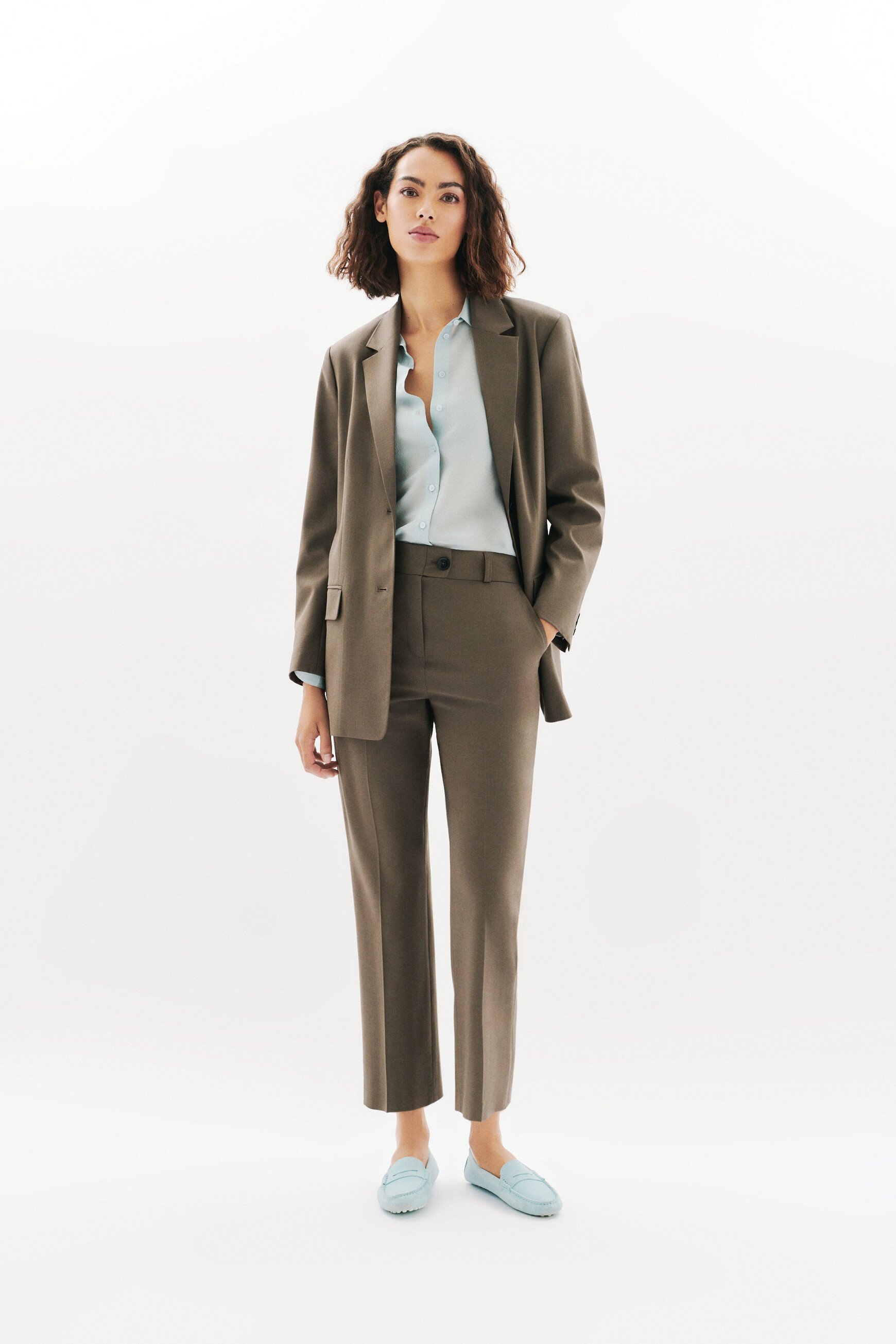 Chaqueta Voltige taupe mujer
