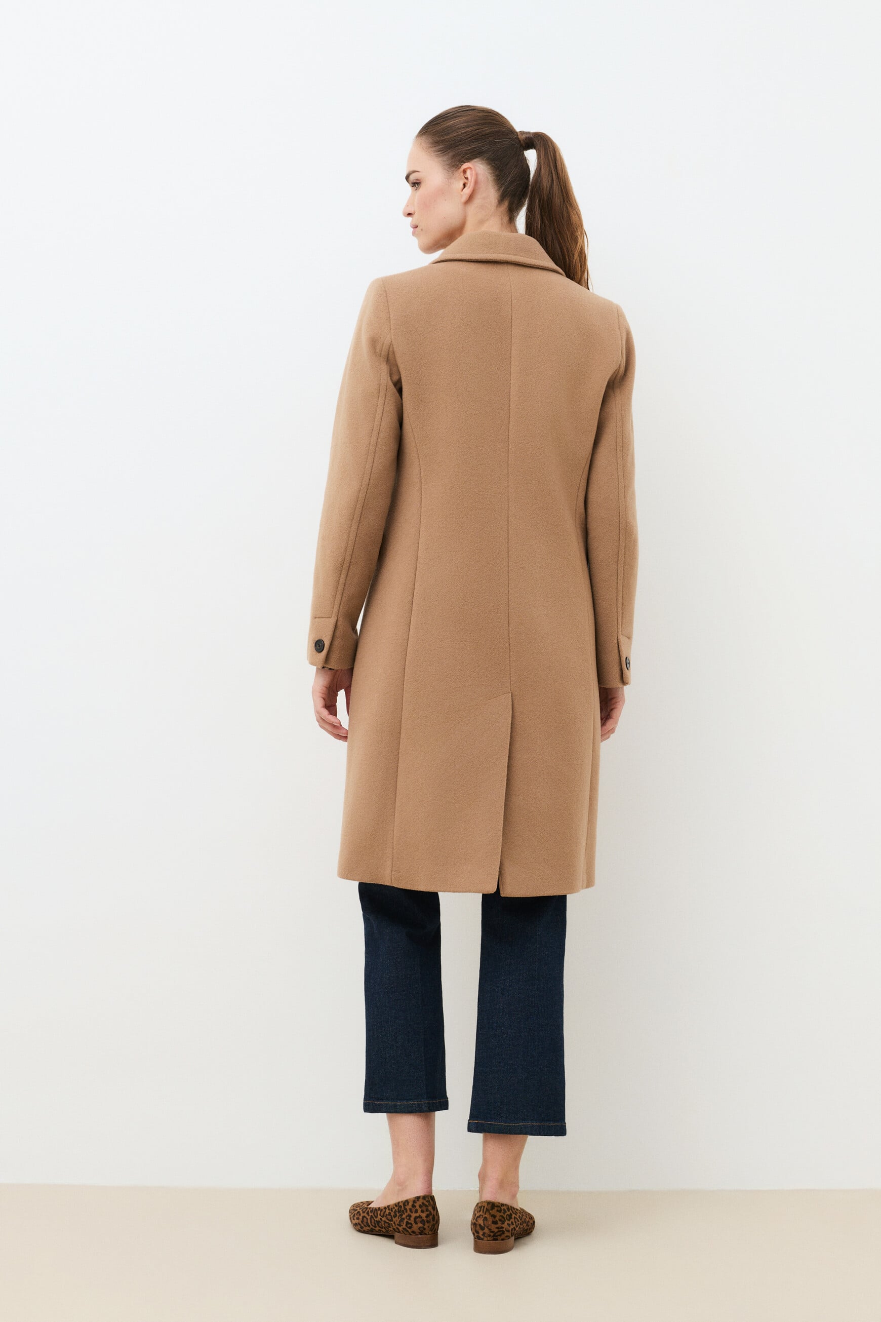 Manteau gregory camel femme