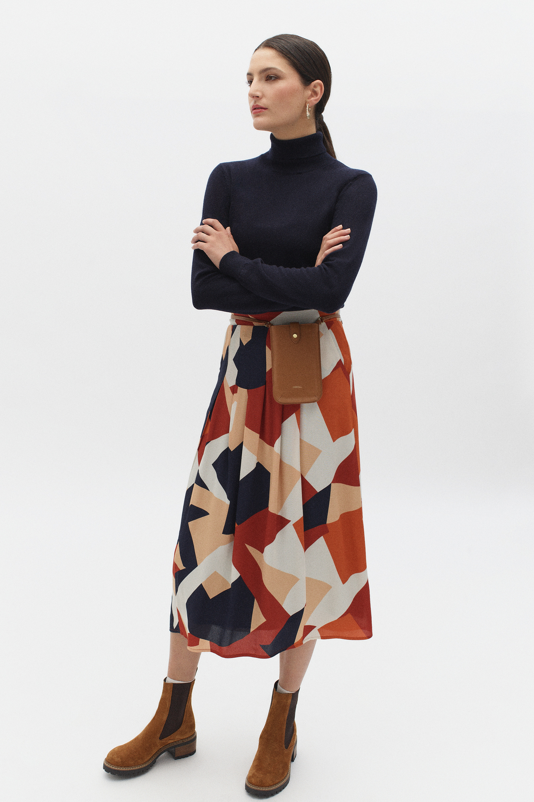 jupe madeleine couleur cuivre femme jupe madeleine couleur cuivre femme
