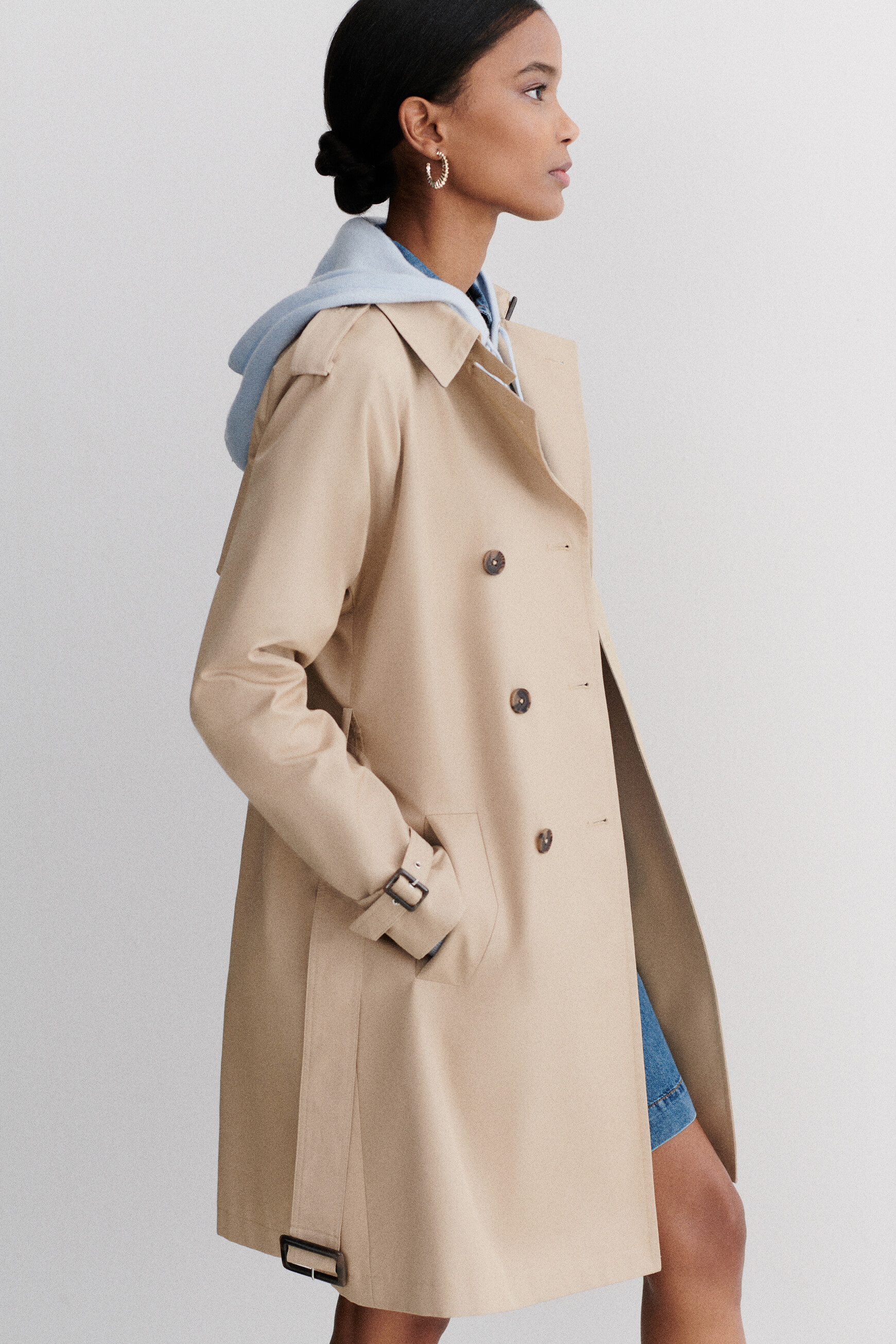 trench max beige mulher trench max beige mulher