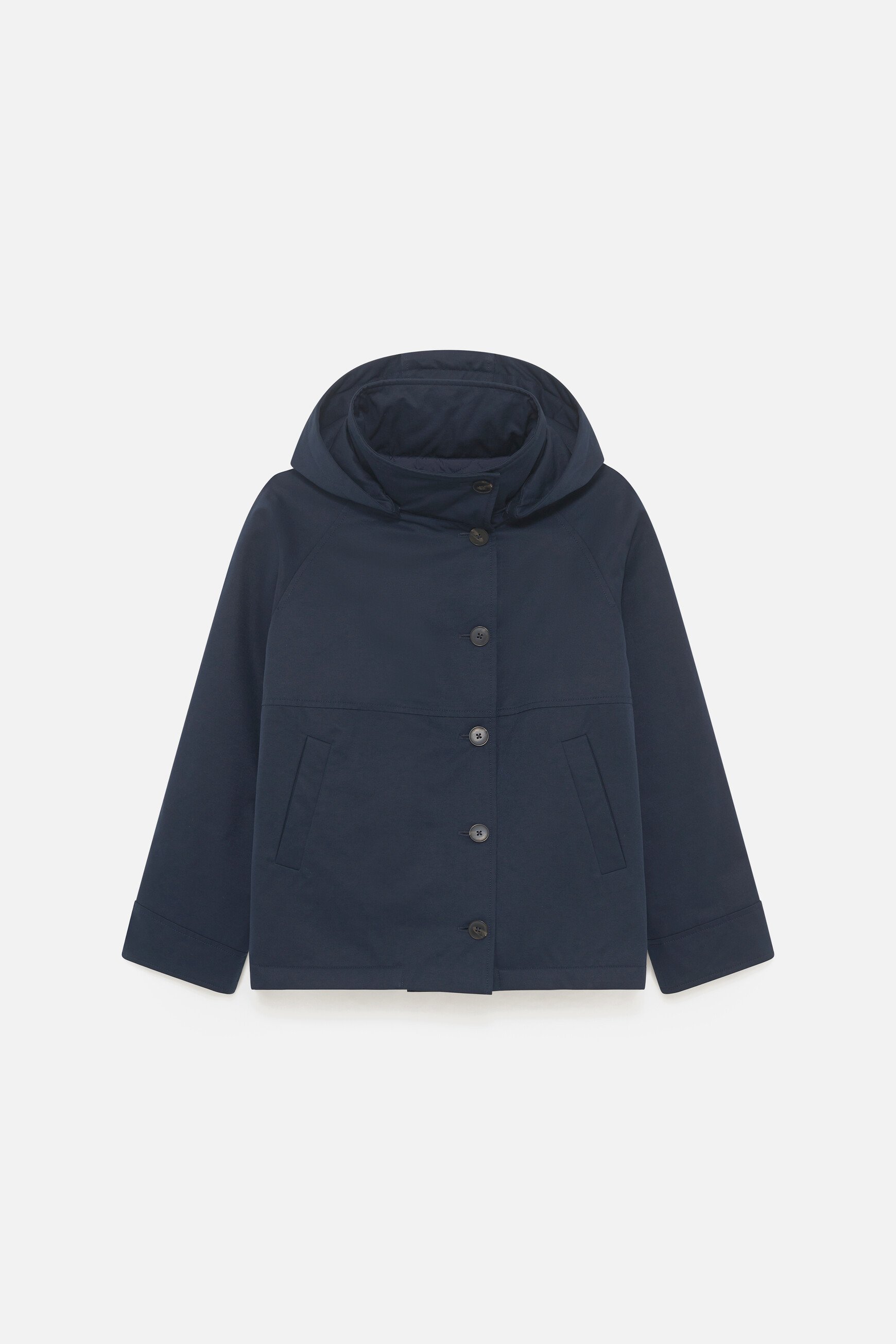 Parka Ginie azul marino mujer