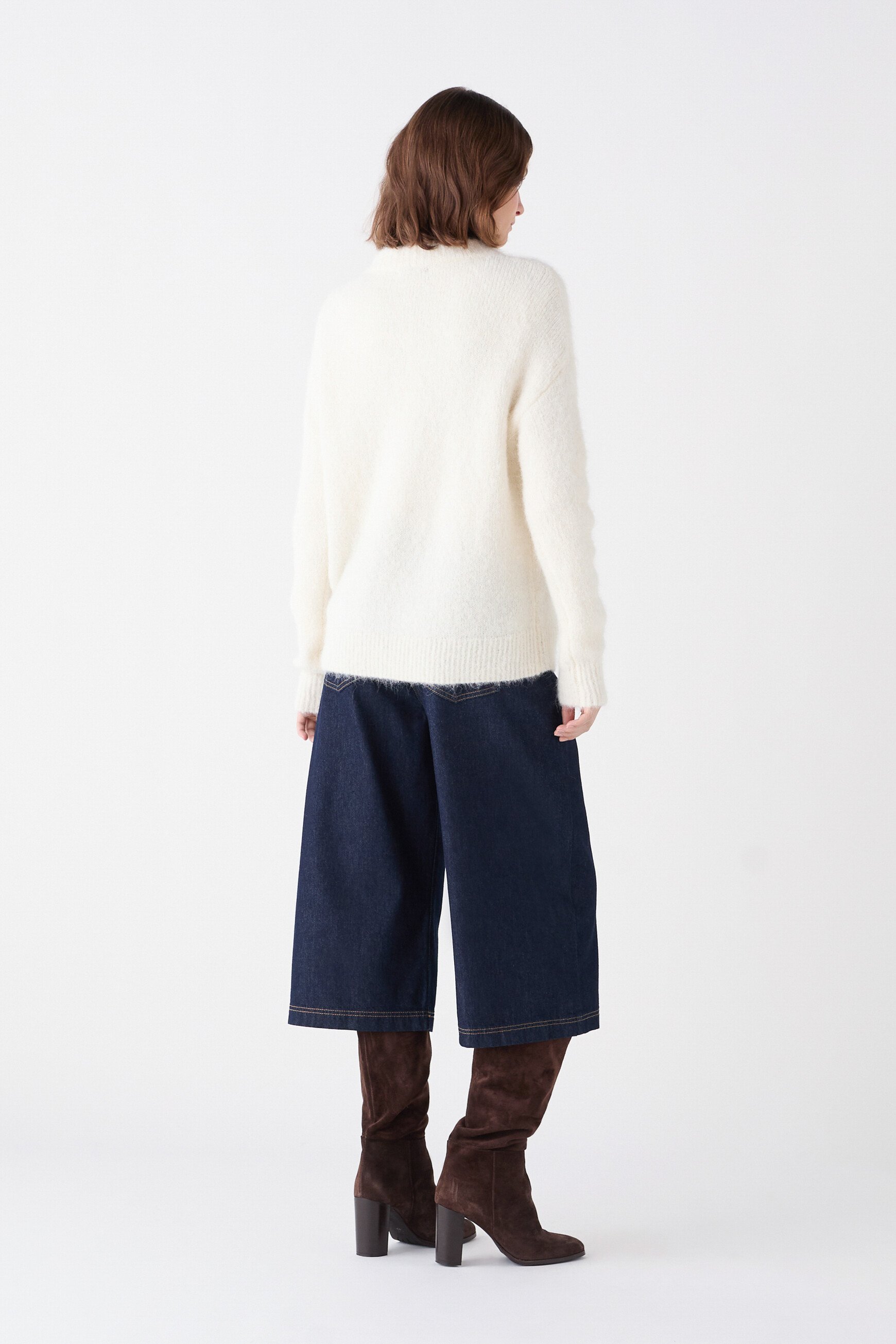 Pull Mgrace2 ecru femme