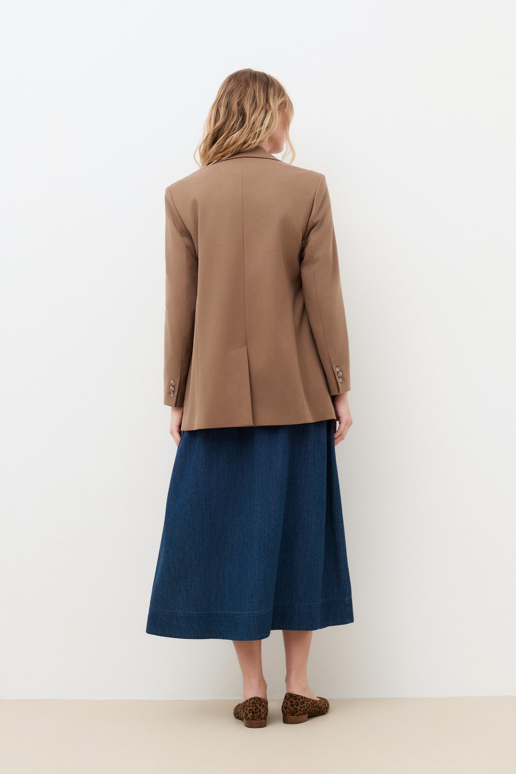 Vceleste jacket dark brown woman