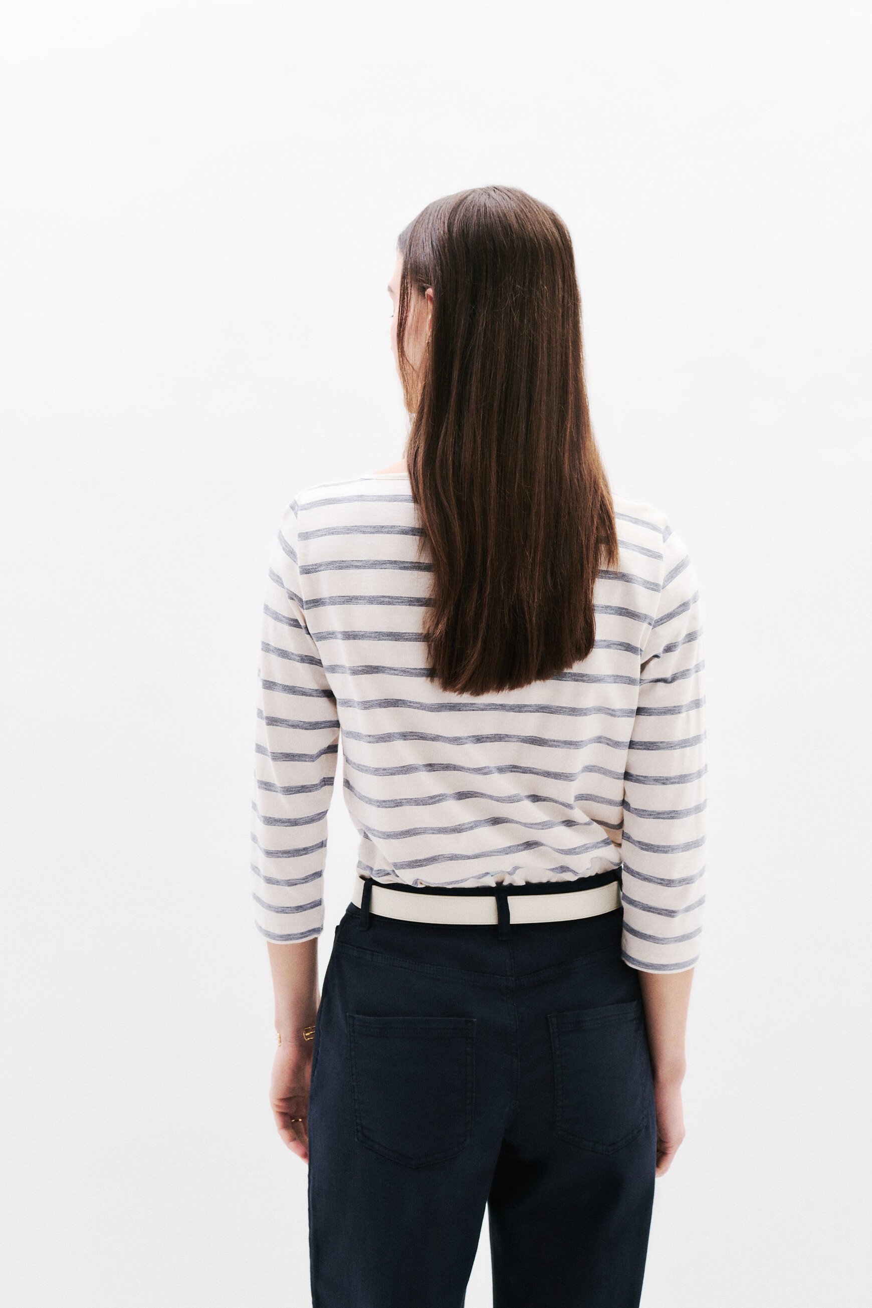 T-shirt tcleo bleu electrique femme