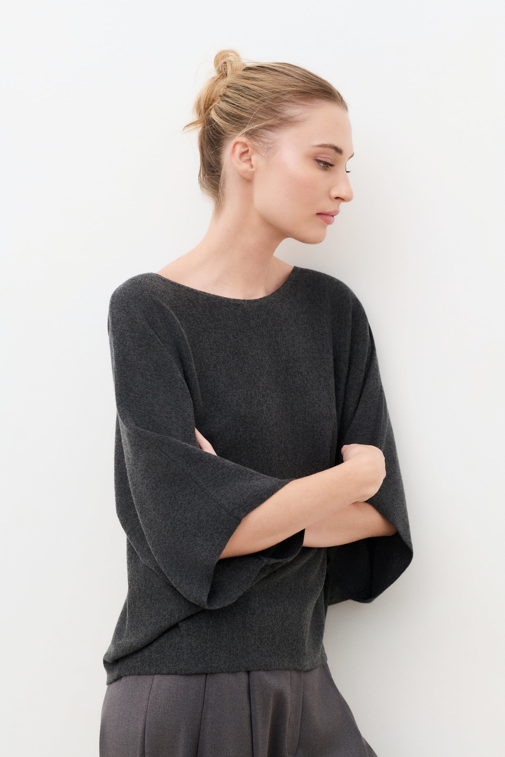 Mcheryl sweater grey woman