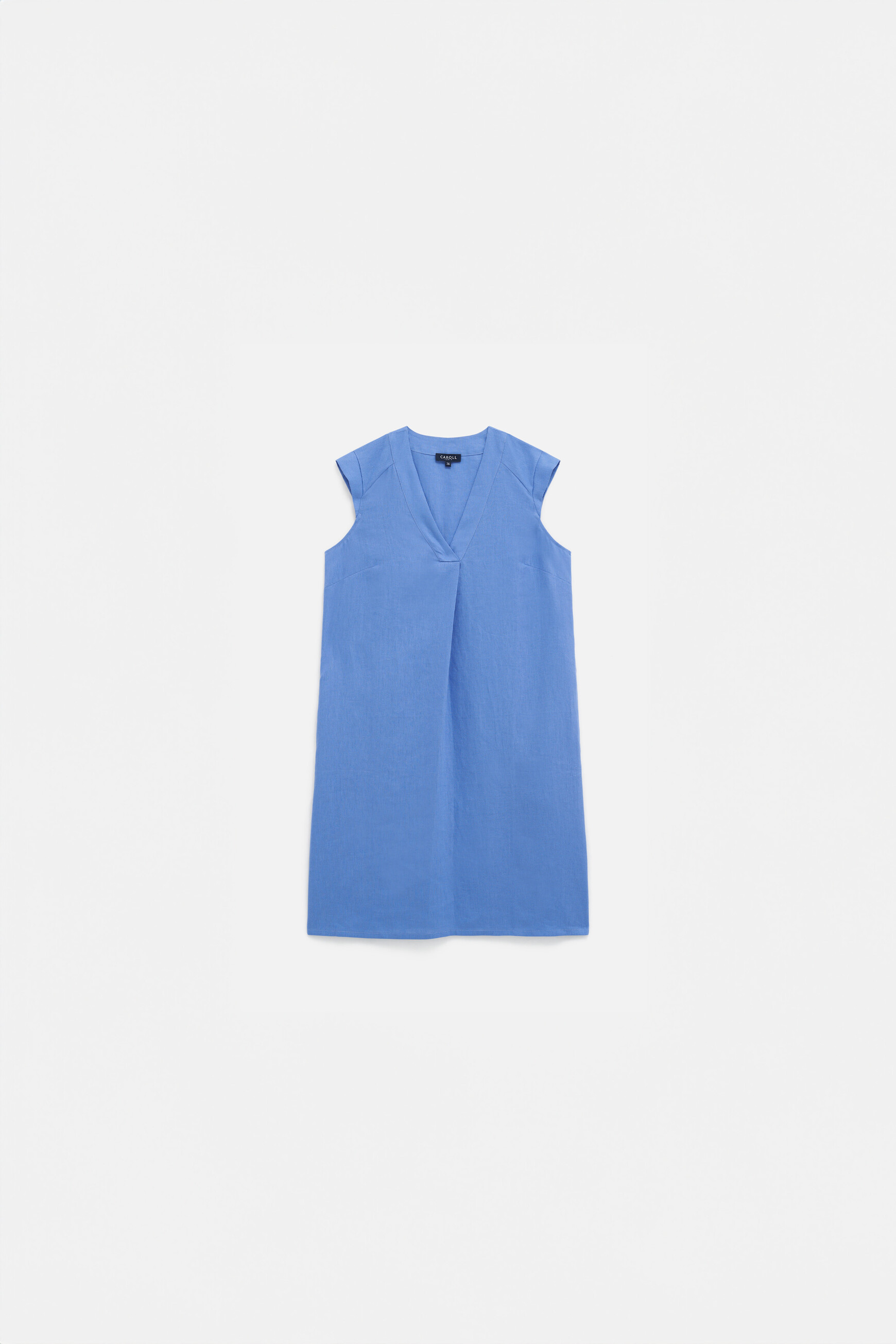 robe pamela 100 lin bleu violet femme robe pamela 100% lin bleu violet femme