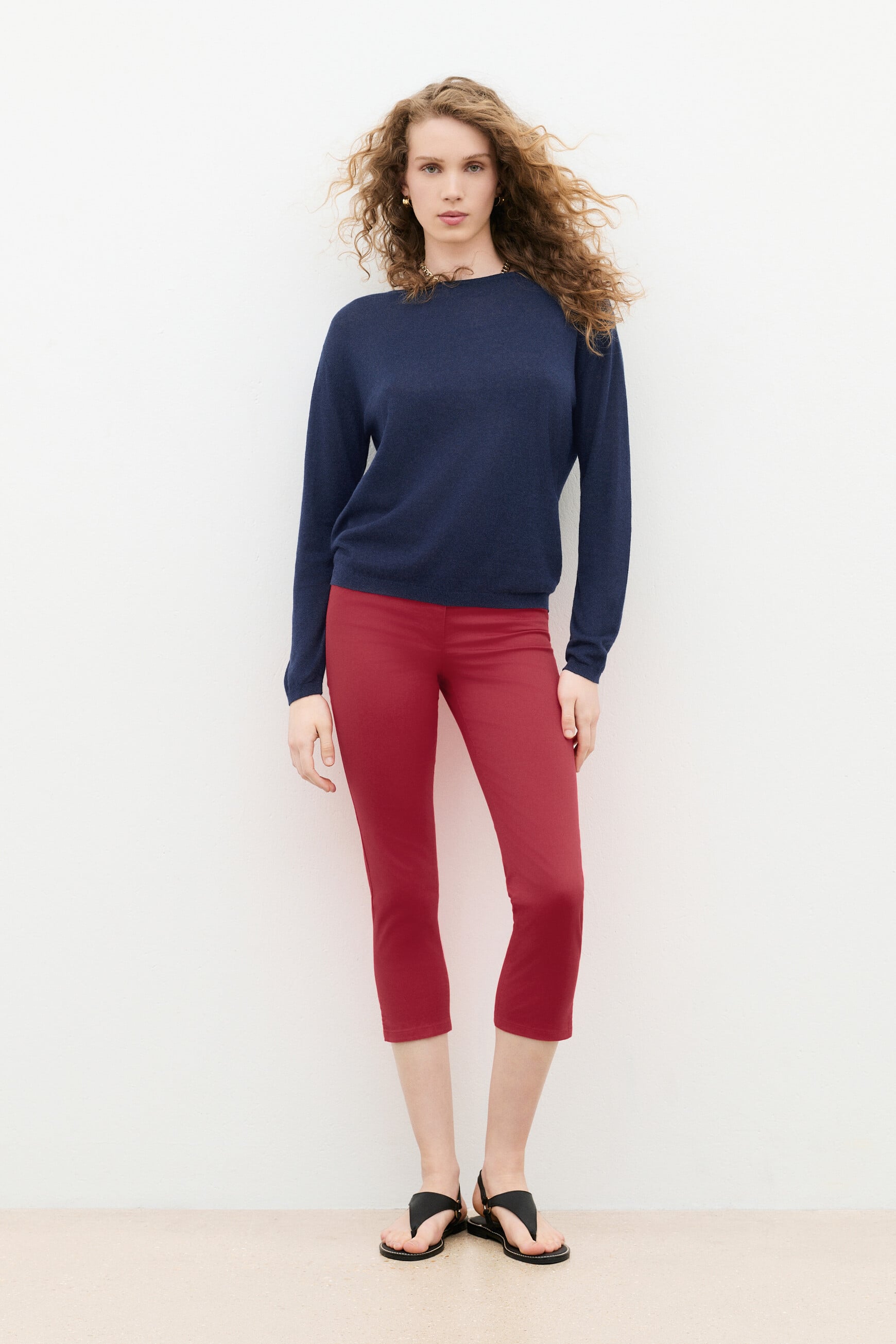 Mcolombe sweater navy blue woman