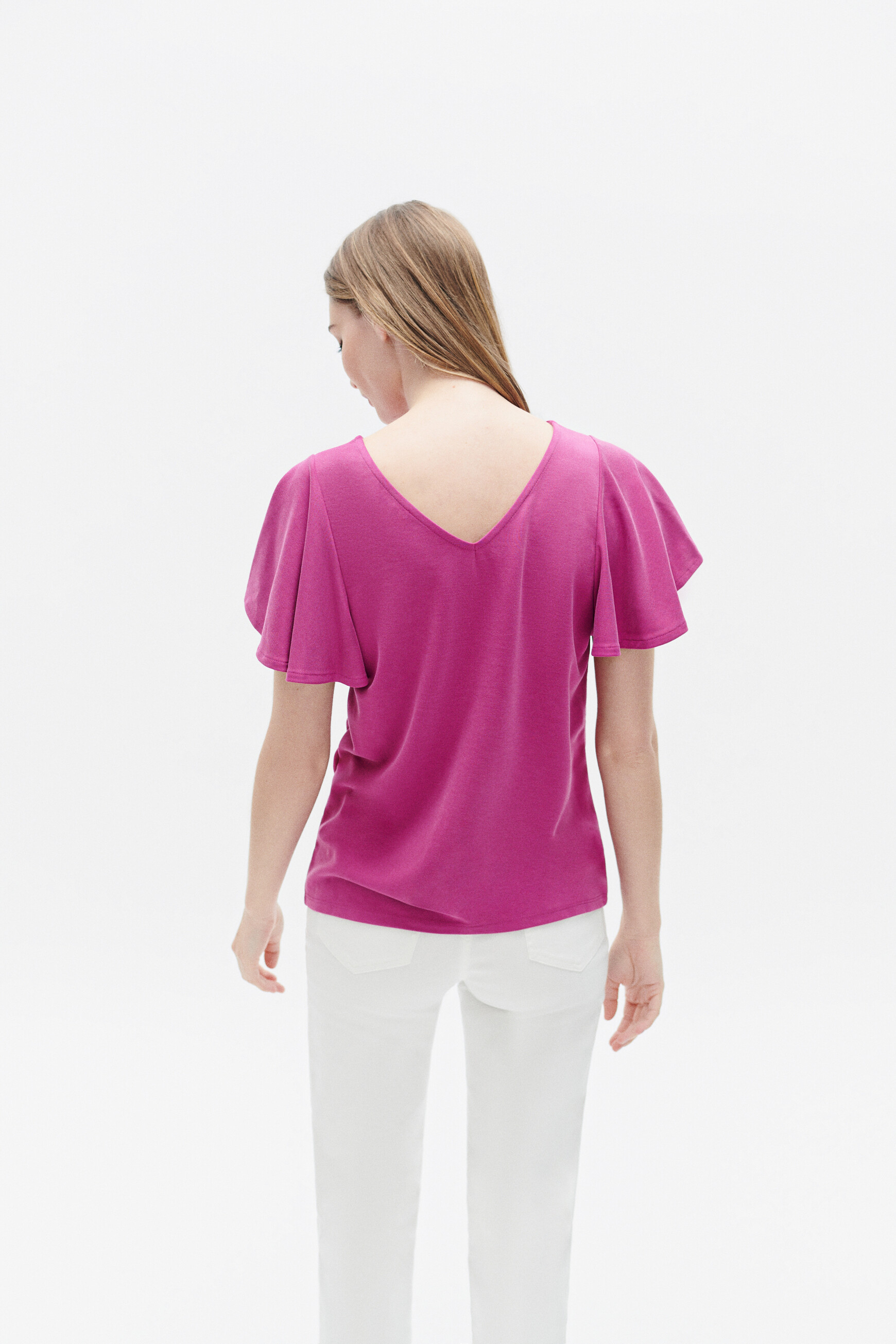 tshirt sara violet clair femme Tshirt sara violet clair femme