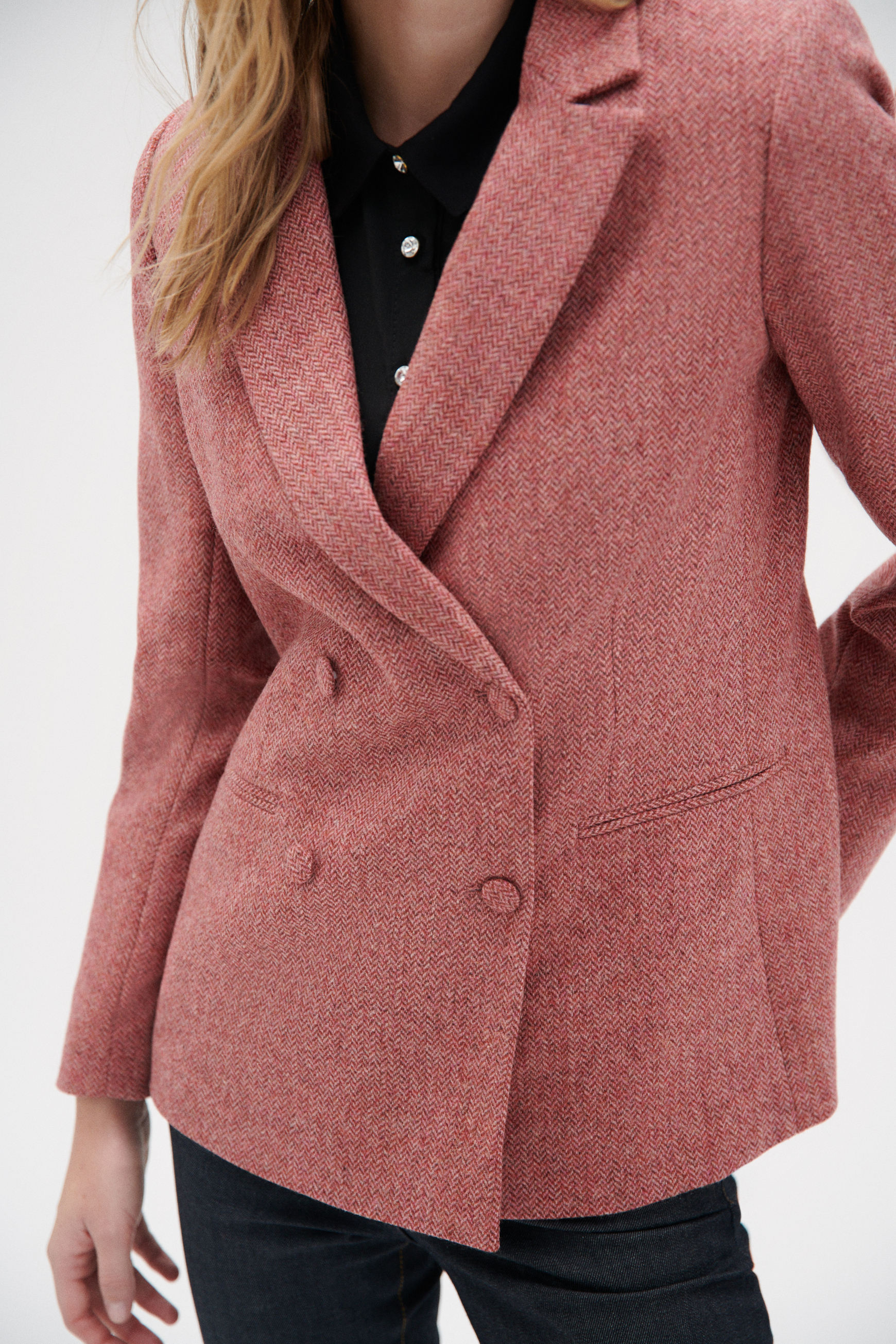 blazer yelena rose clair femme Blazer yelena rose clair femme
