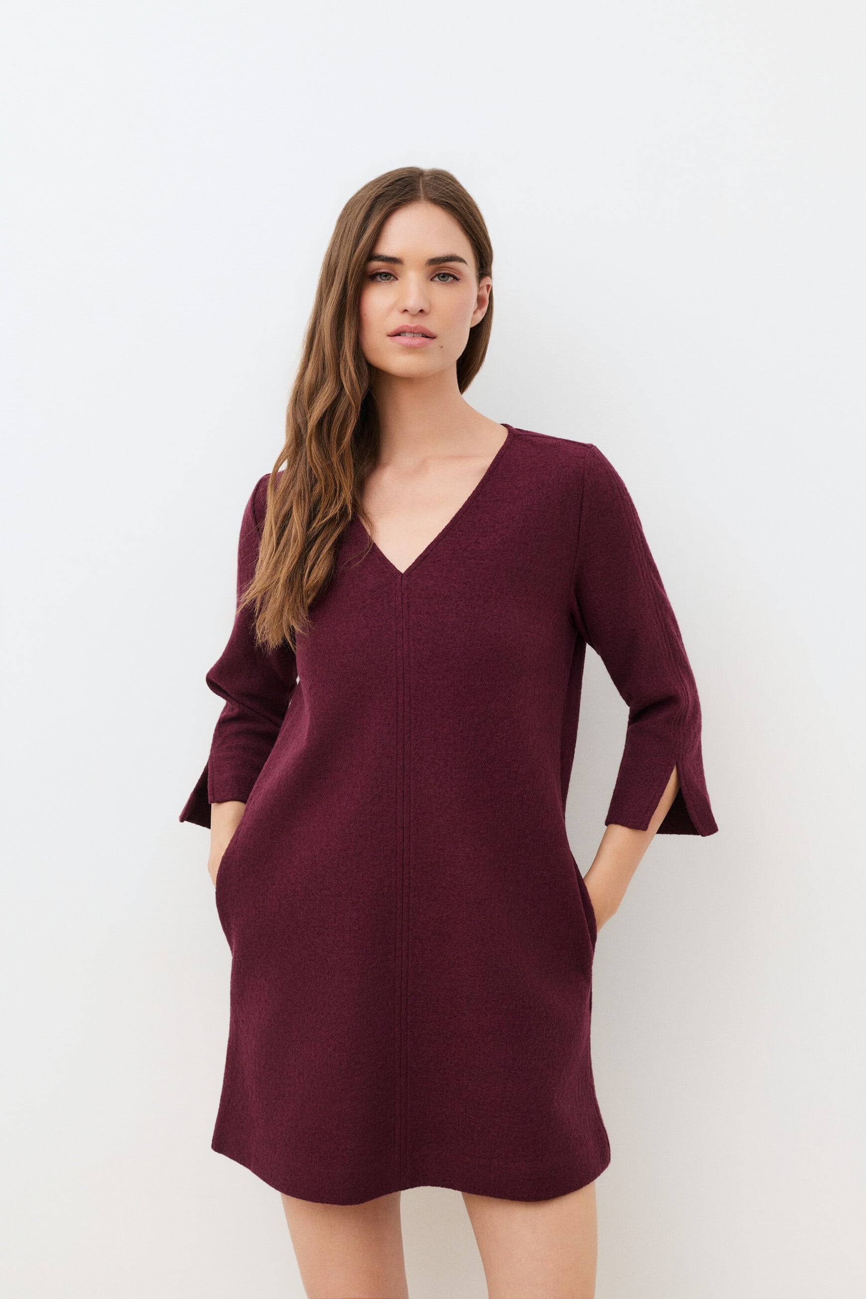 Rflora dress plum woman