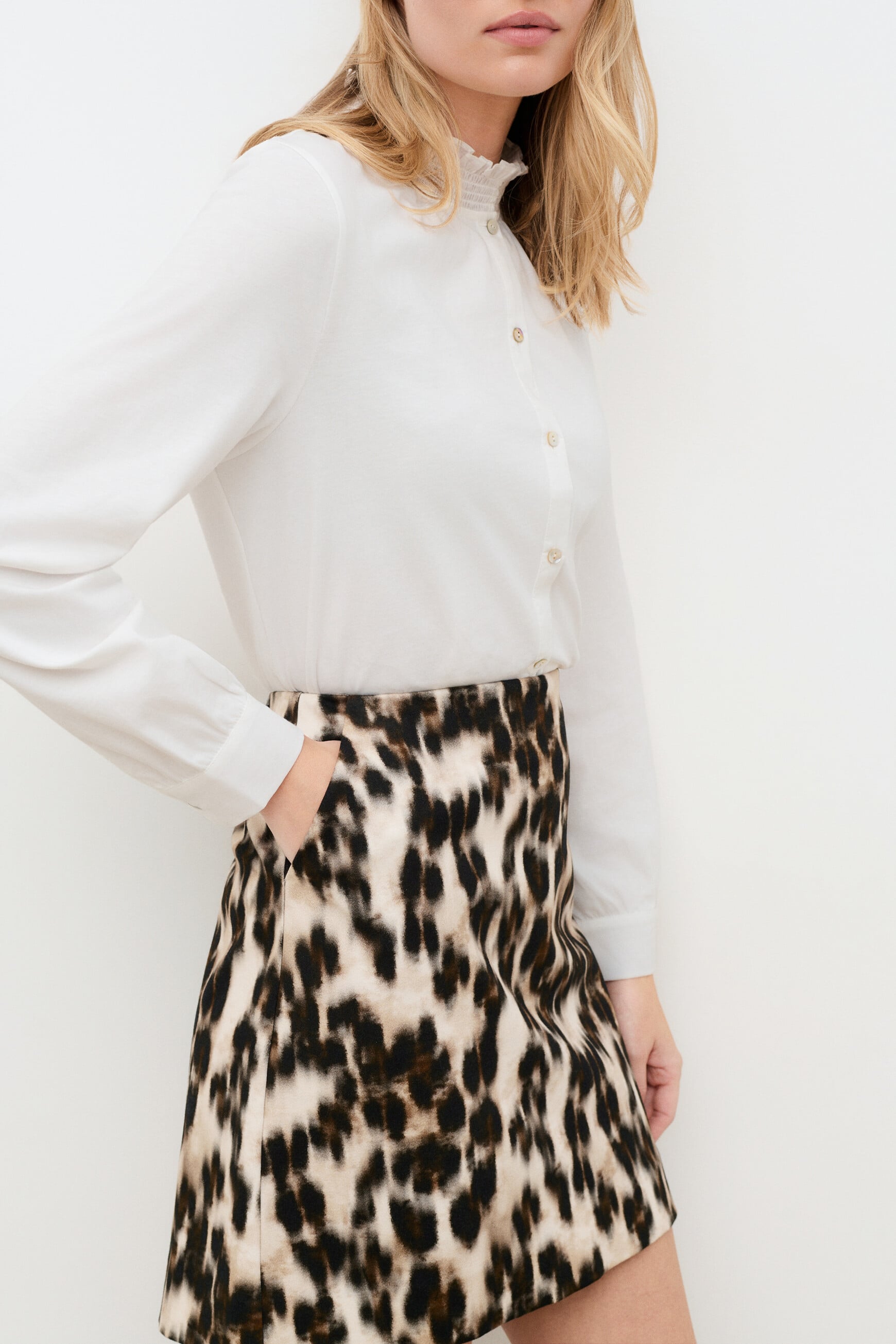 Jmila skirt light beige woman