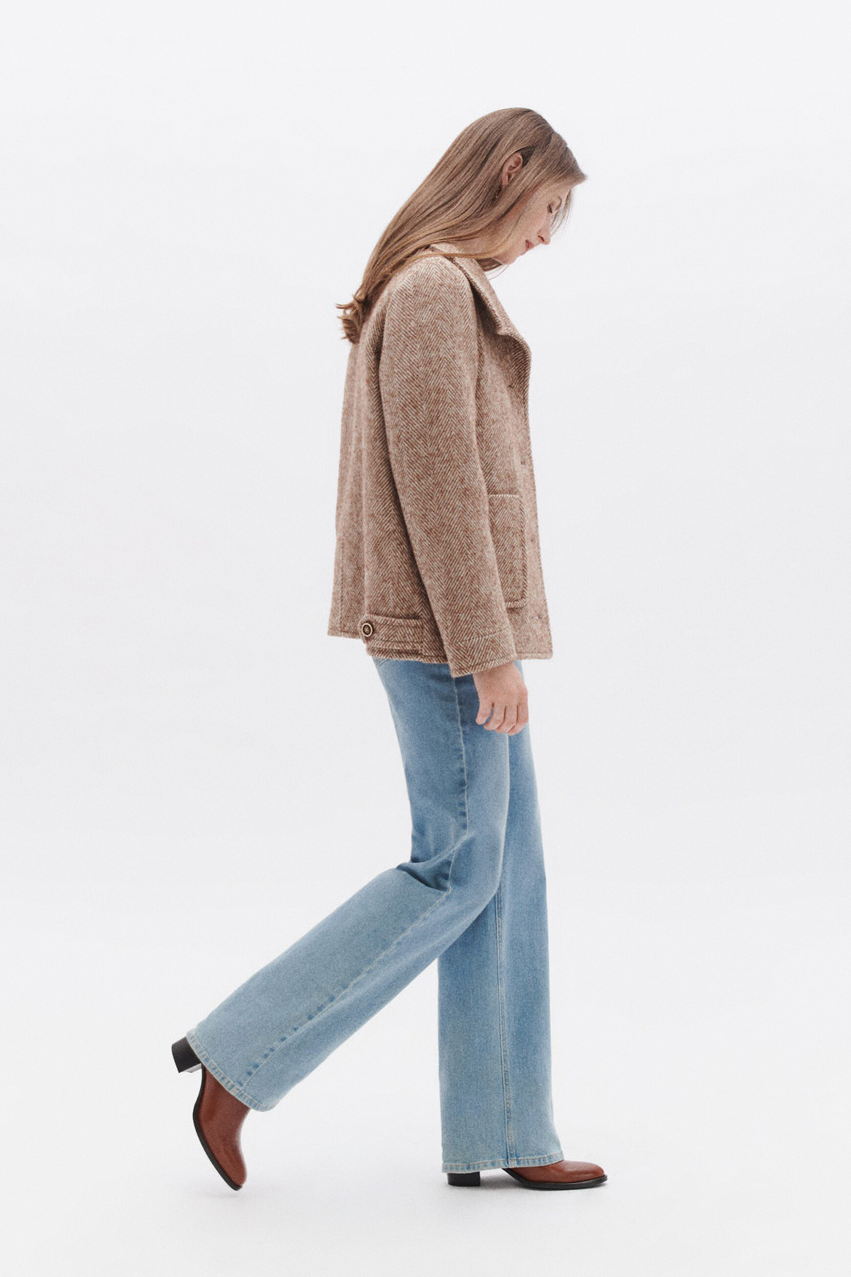 manteau goa marron cognac femme Manteau goa marron cognac femme