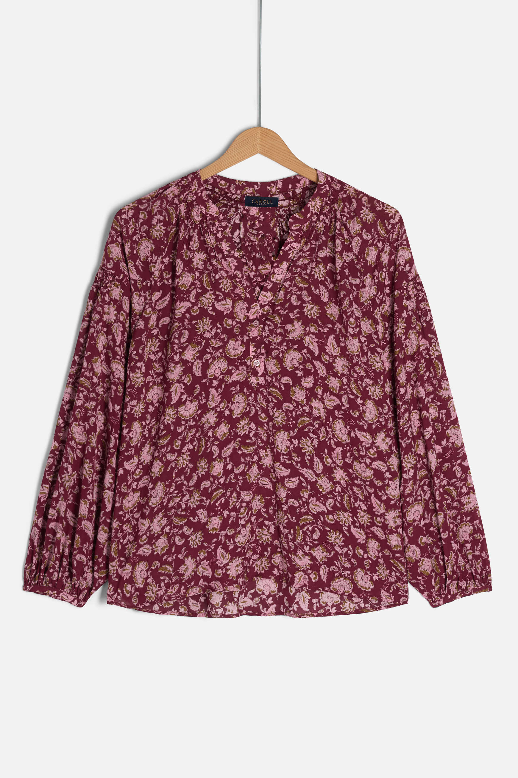 chemisier maelle rose cerise femme chemisier maelle rose cerise femme