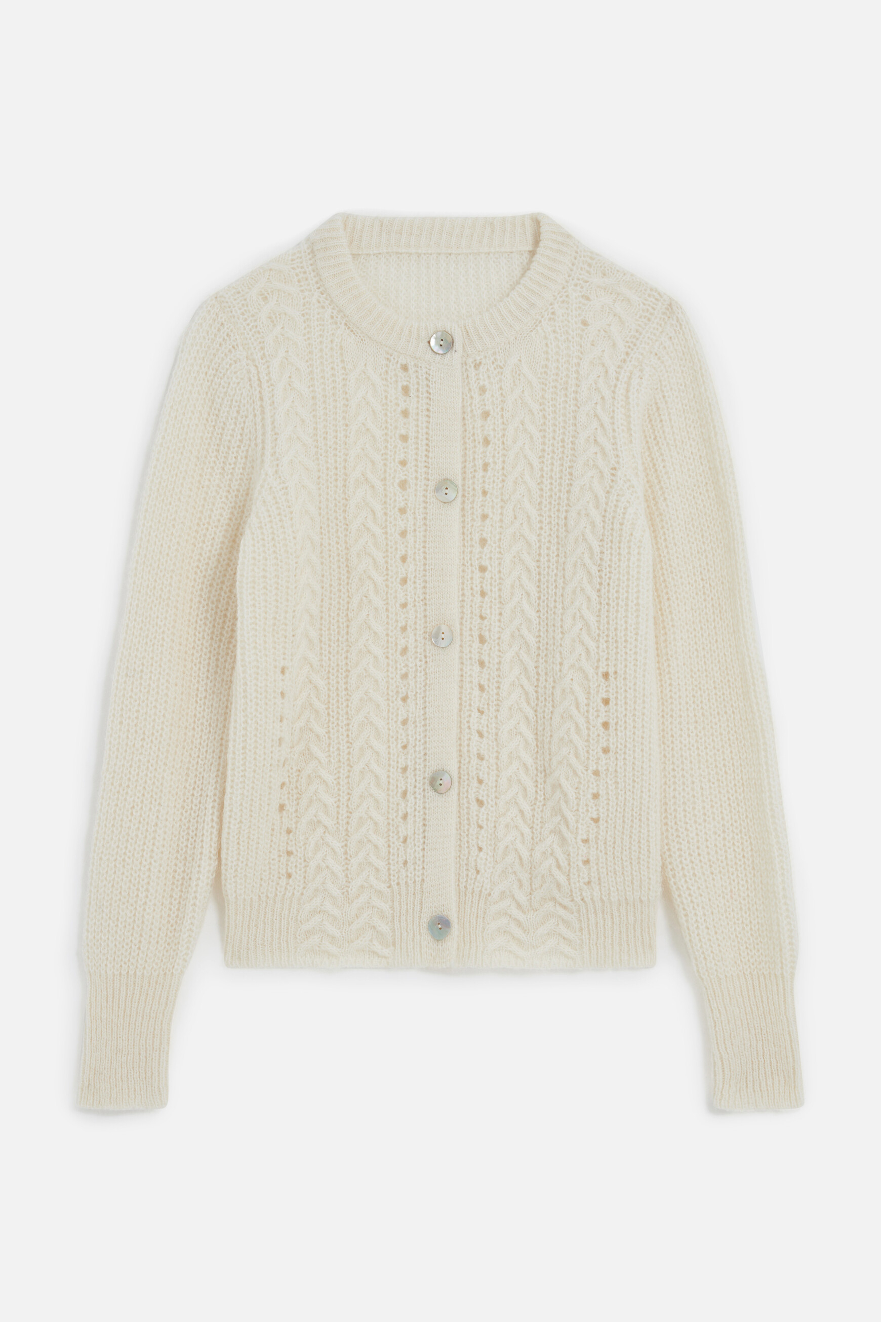 Gilet maryline ecru femme