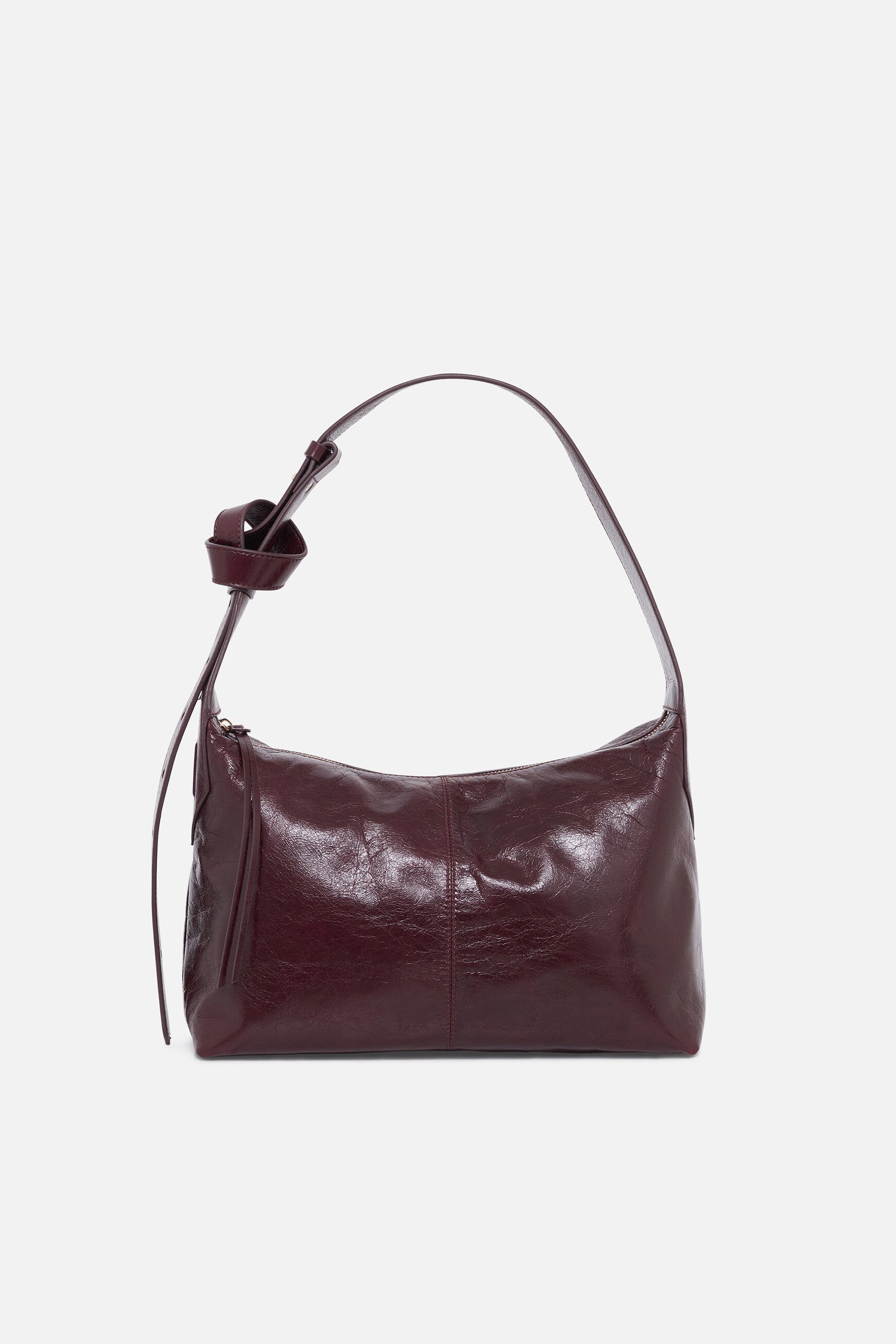 soanecrink bag in natural leather burgundy woman Soanecrink bag in natural leather burgundy woman