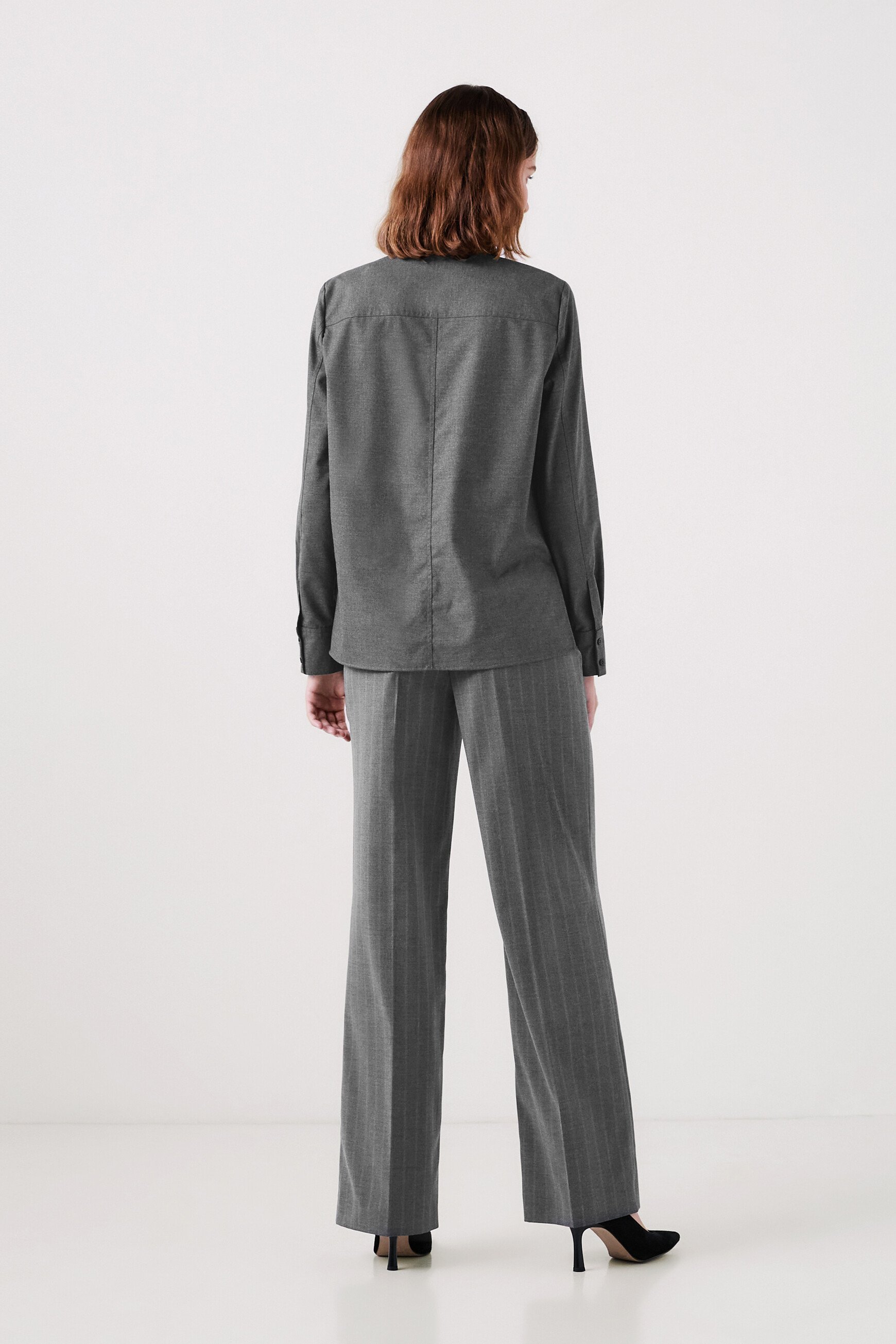 clilie shirt dark grey woman