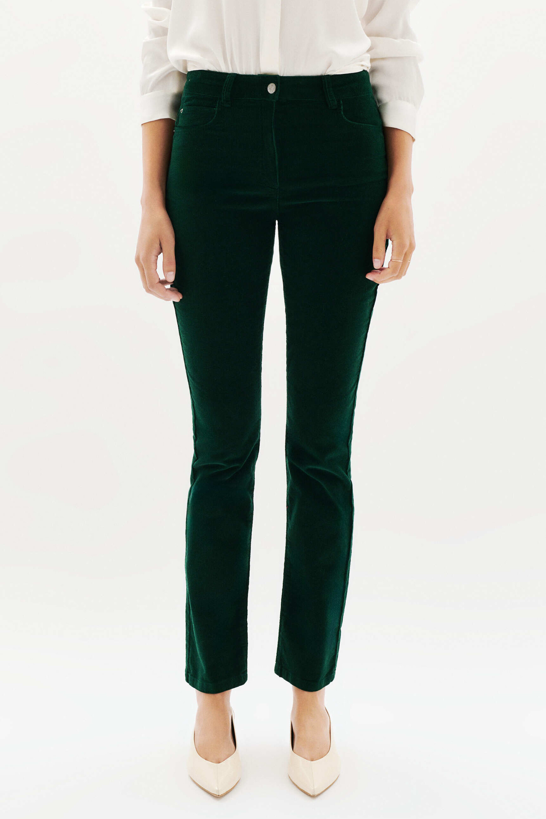 pchicagov trousers dark green woman Pchicagov trousers dark green woman