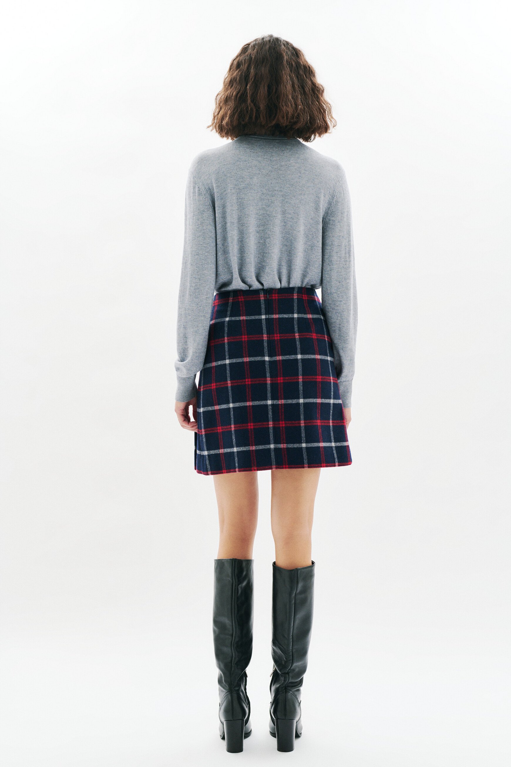 Jmargaret skirt navy blue woman