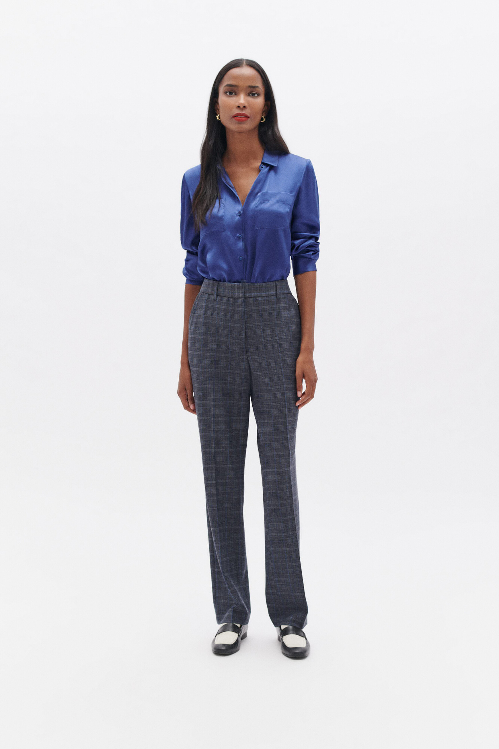 pantalon pierre bleu femme Pantalon pierre bleu femme