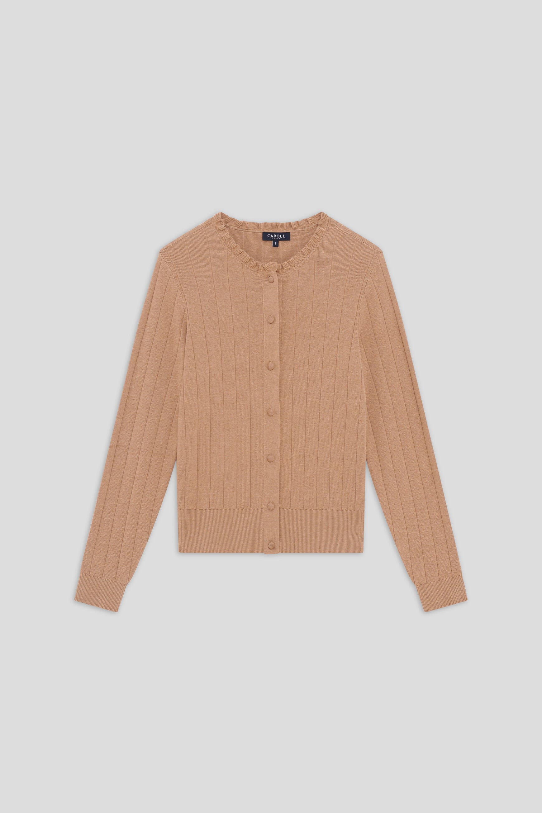 Mdixie cardigan camel woman