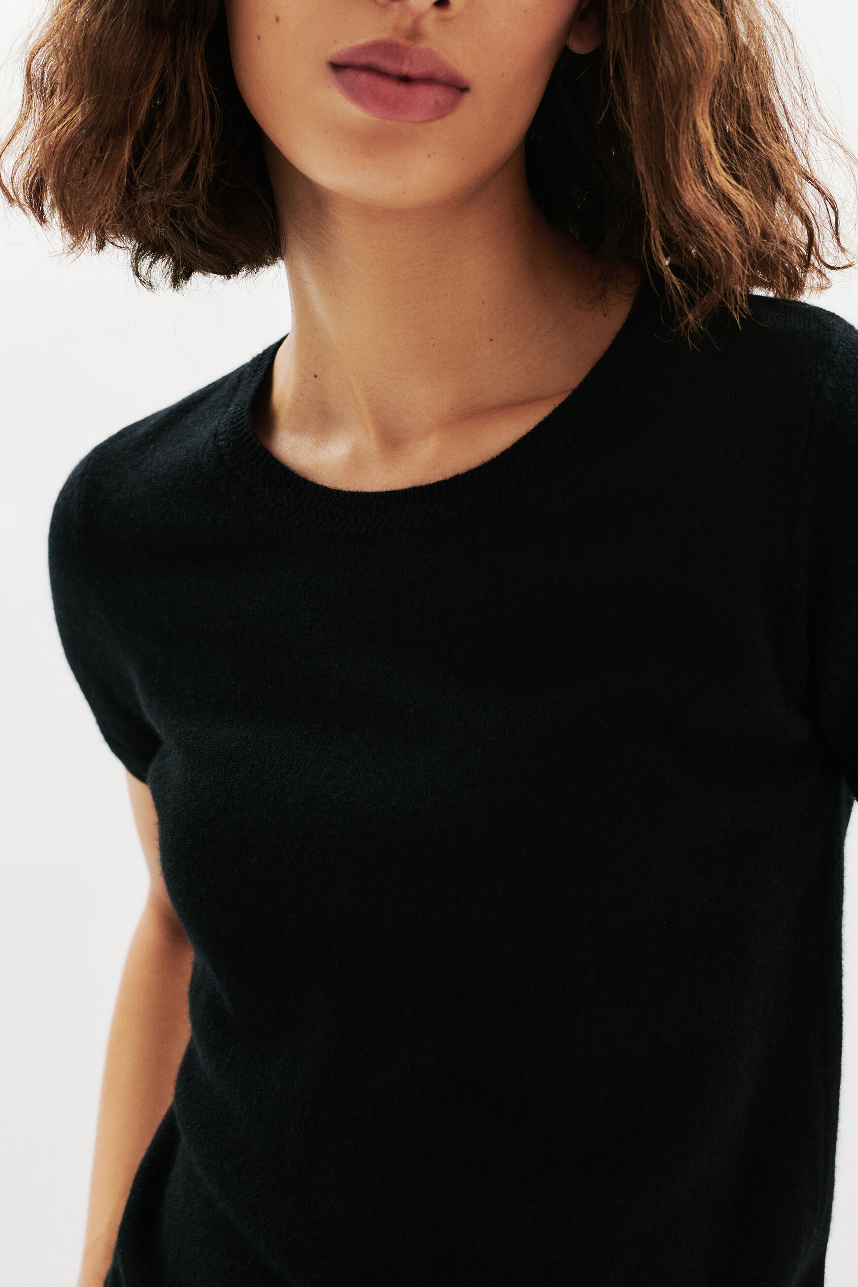 mcaro sweater 100 cashmere black woman Mcaro sweater 100% cashmere black woman