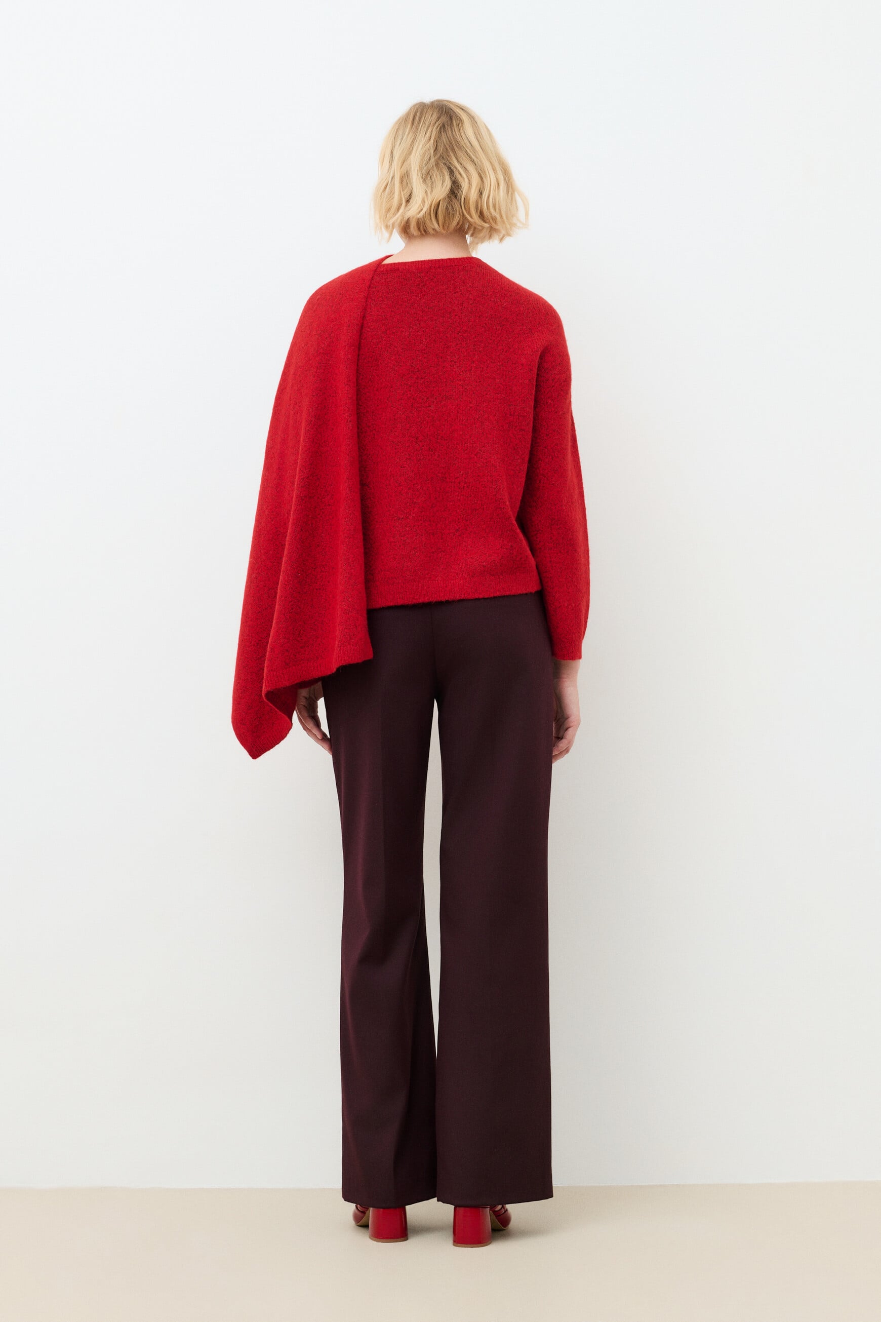 Mdaphne sweater red woman