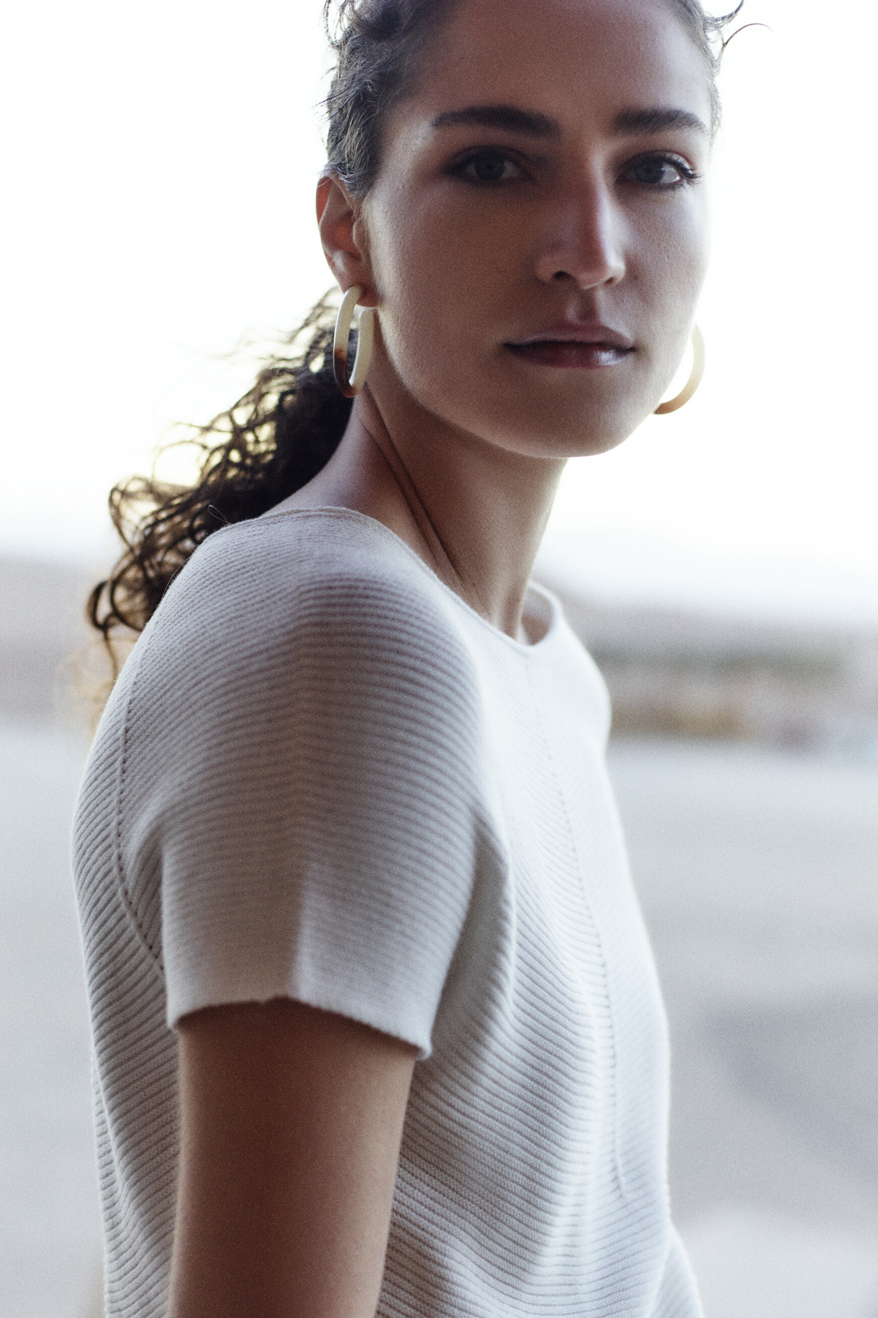 pull nathan en maille fantaisie ecru femme pull nathan en maille fantaisie ecru femme