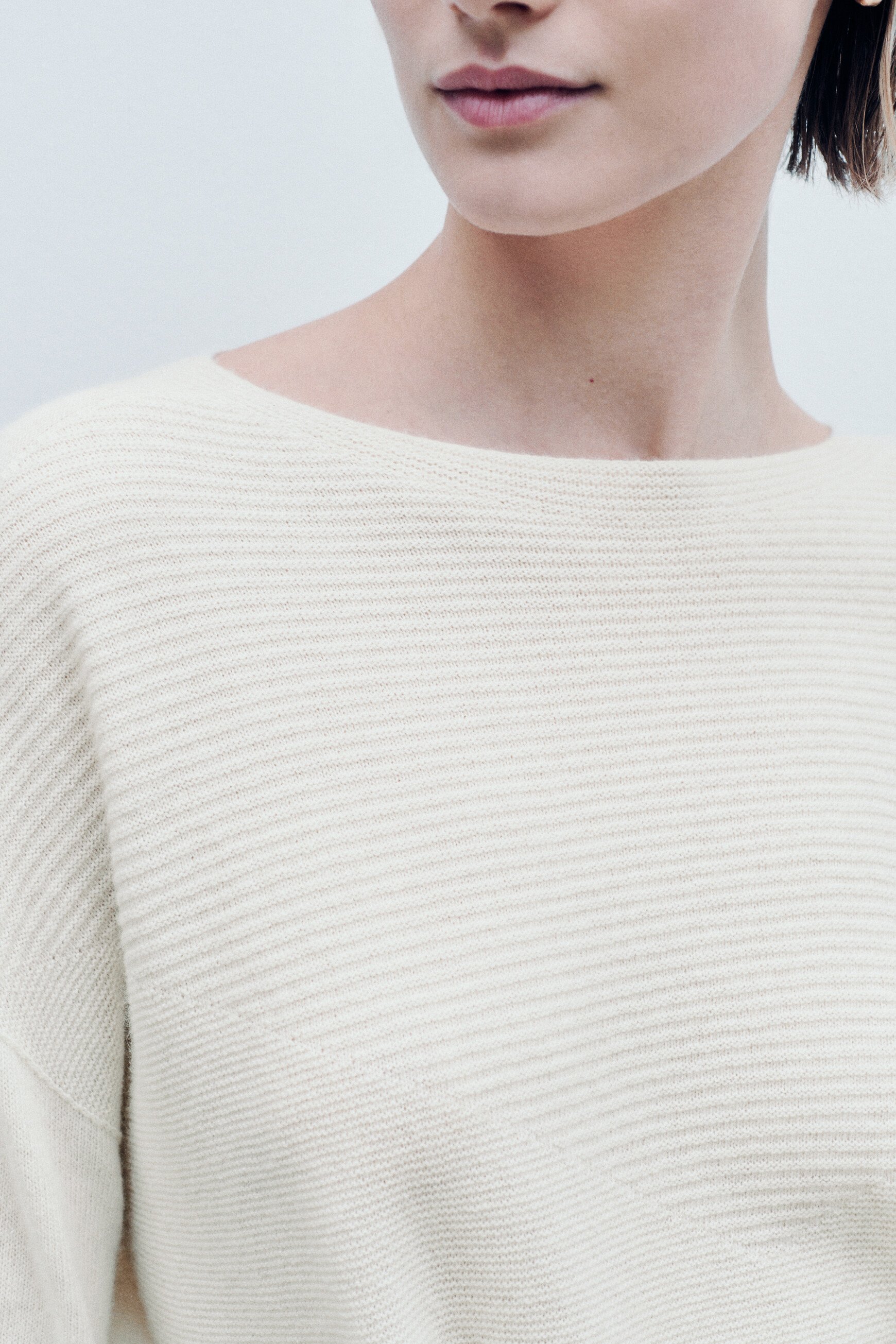Pull Mlindsay made in Italy ivoire femme