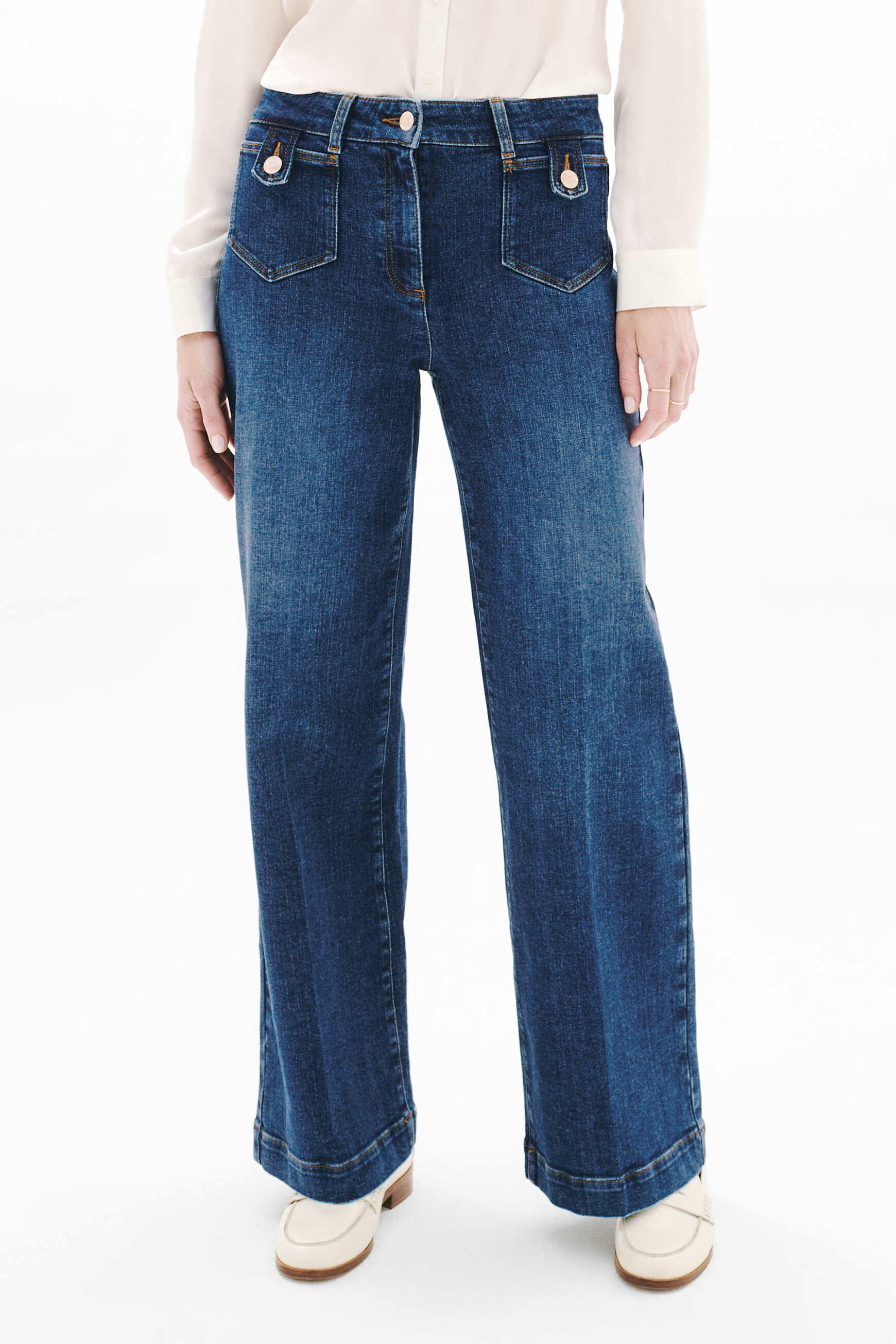 pietrodenim trousers stone denim woman Pietrodenim trousers stone denim woman