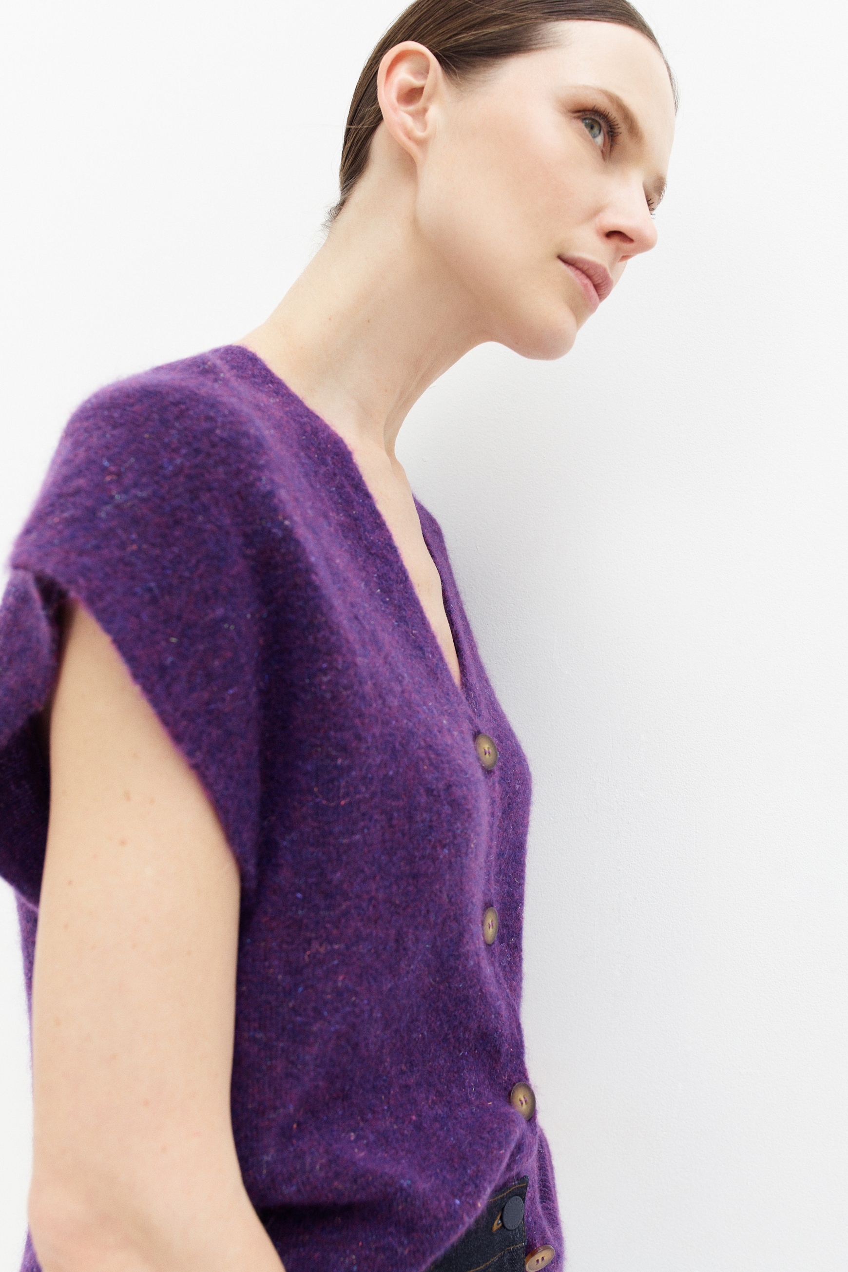 gilet melanie violet femme gilet melanie violet femme