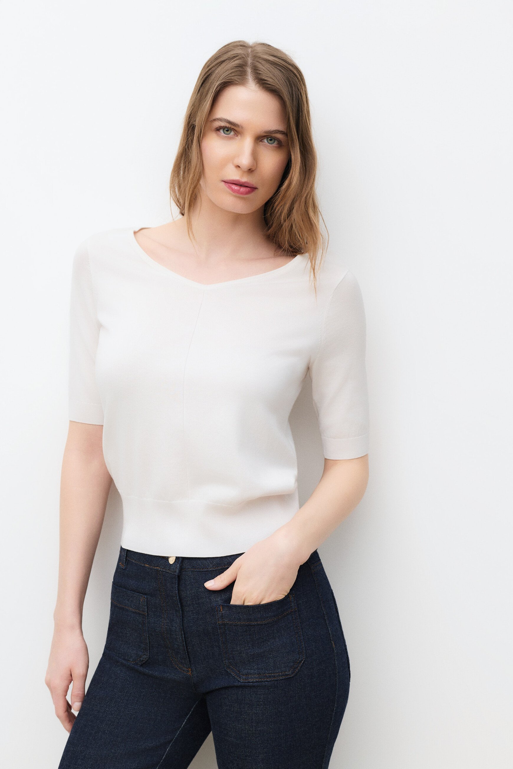 Malha Mrico cru mulher