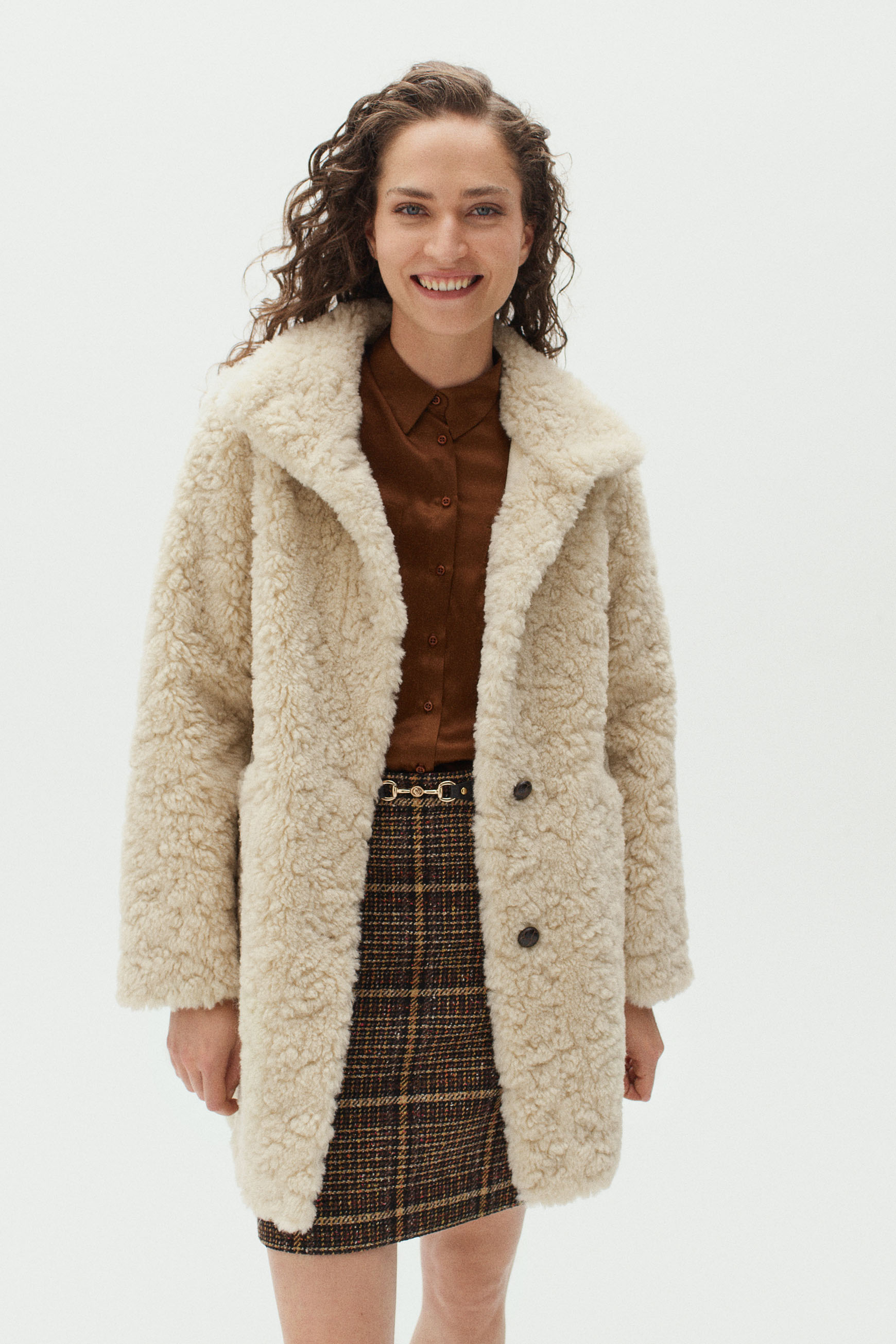manteau agrid ivoire femme manteau agrid ivoire femme