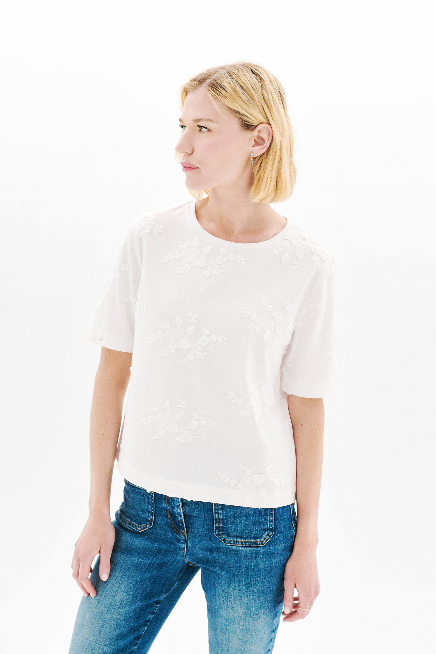 camiseta tflower cru mulher Camiseta Tflower cru mulher