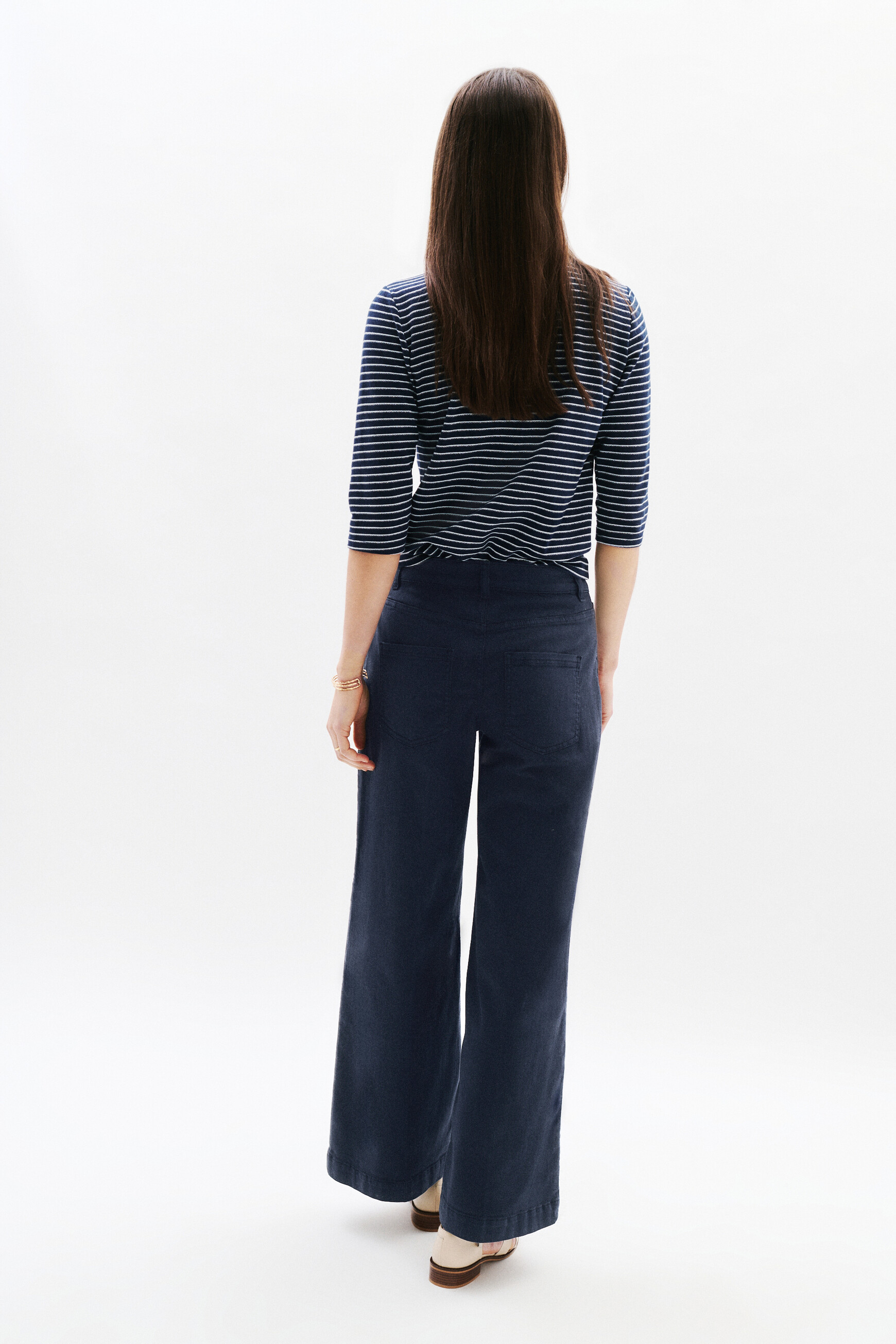 pantalon pietro bleu marine femme Pantalon Pietro bleu marine femme