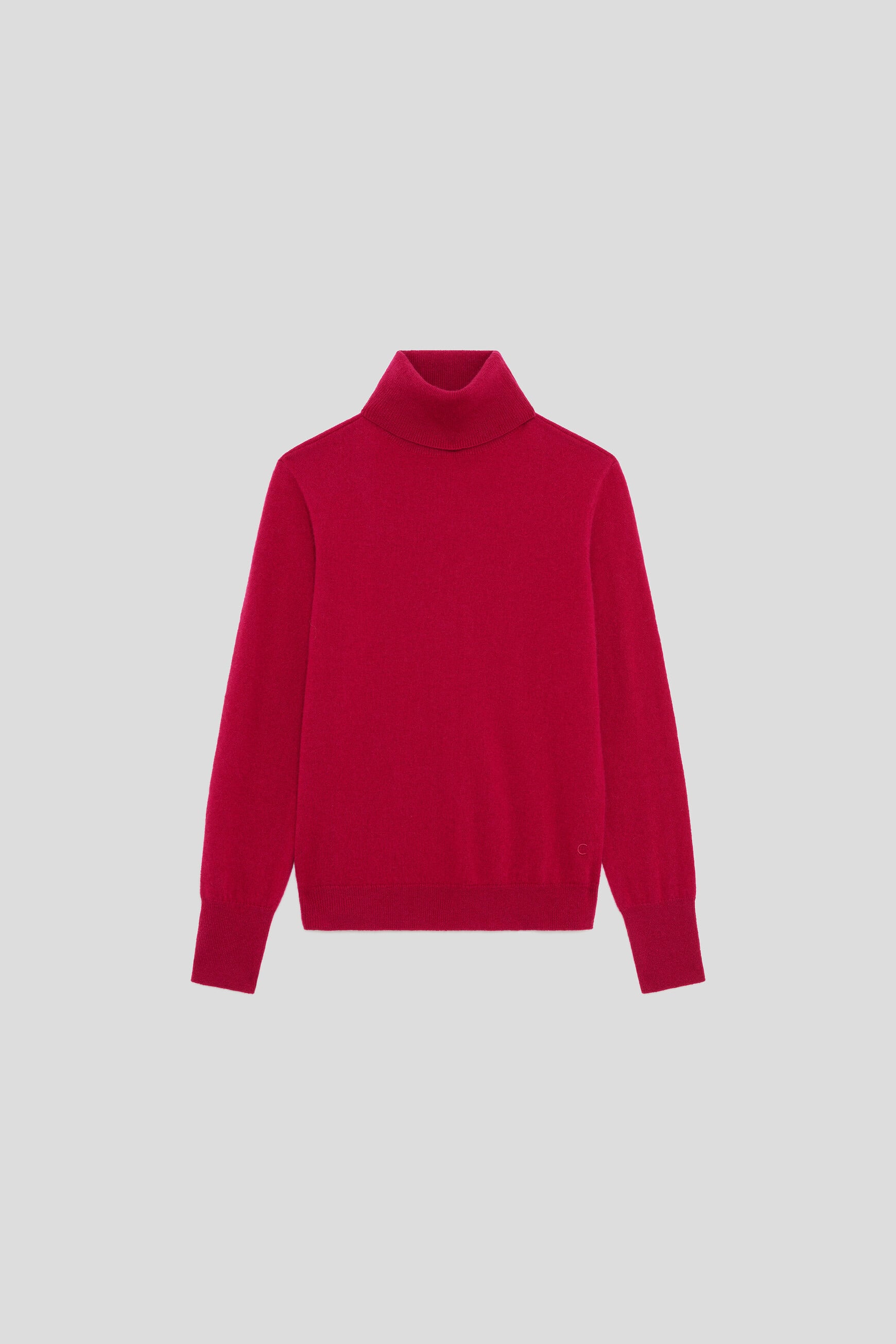 Maglione Dylan 100% cashmere rosa lampone donna