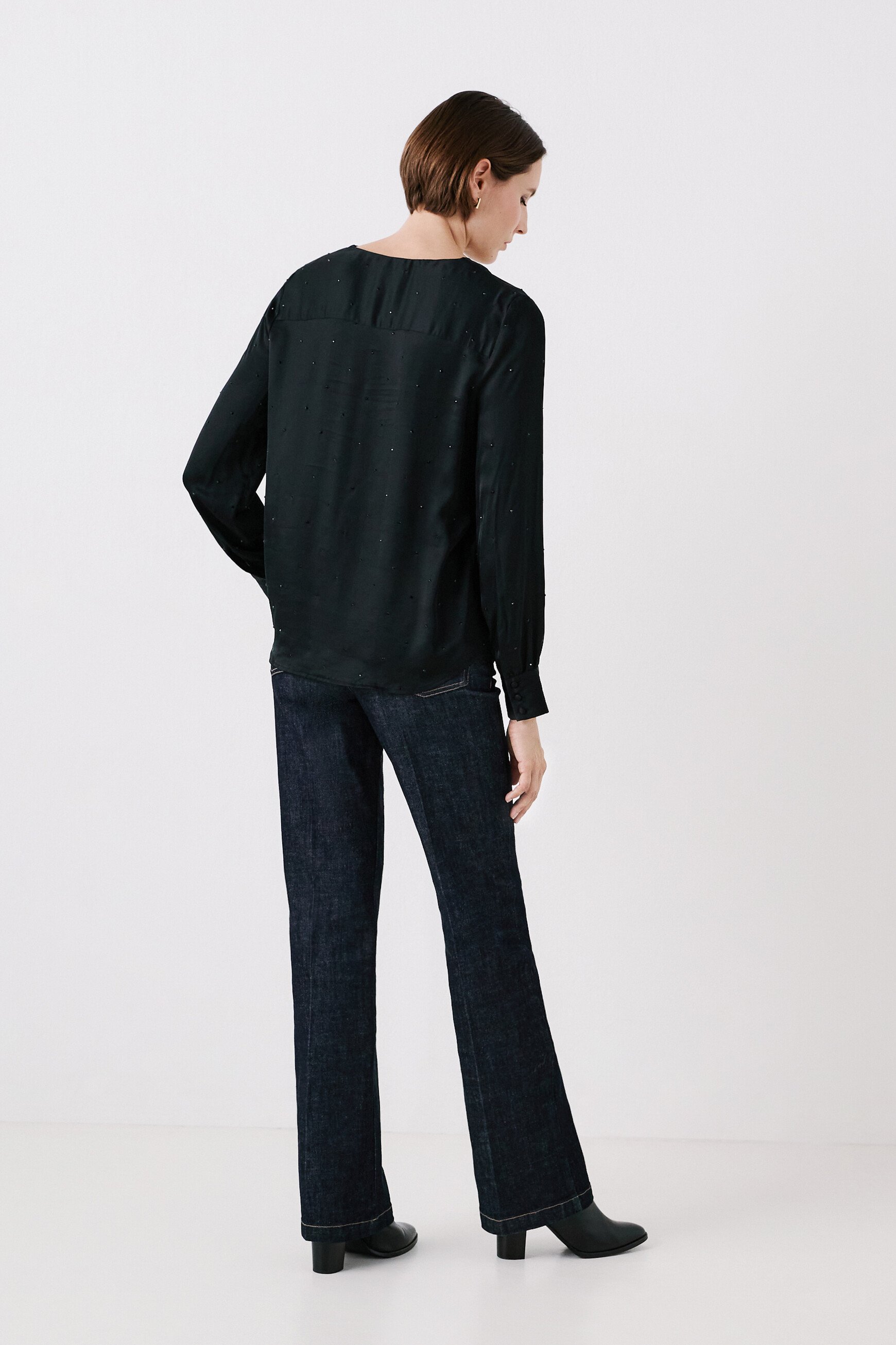 Blouse cmilana noir femme