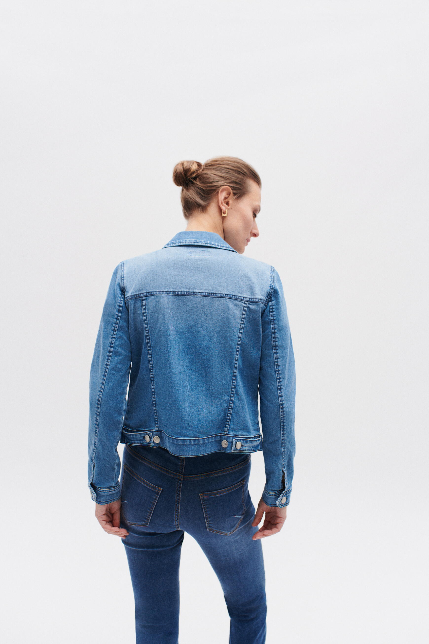 Elle denim jacket clearance