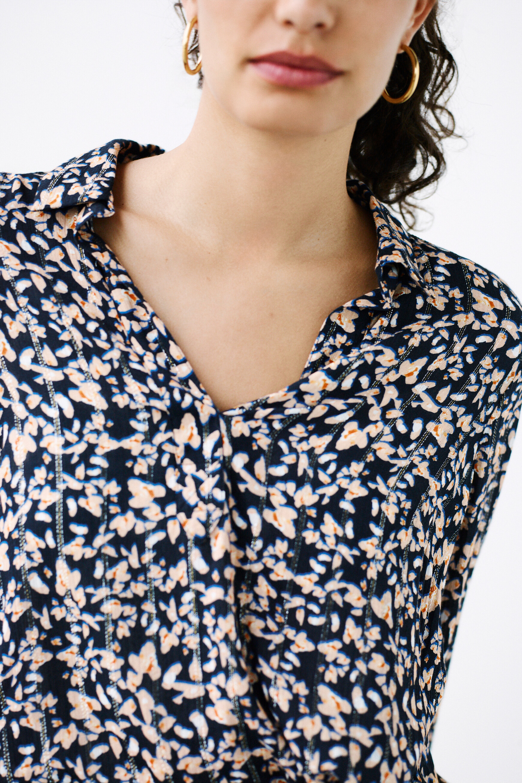 bluse lovely1 marineblau damen Bluse Lovely1 marineblau damen