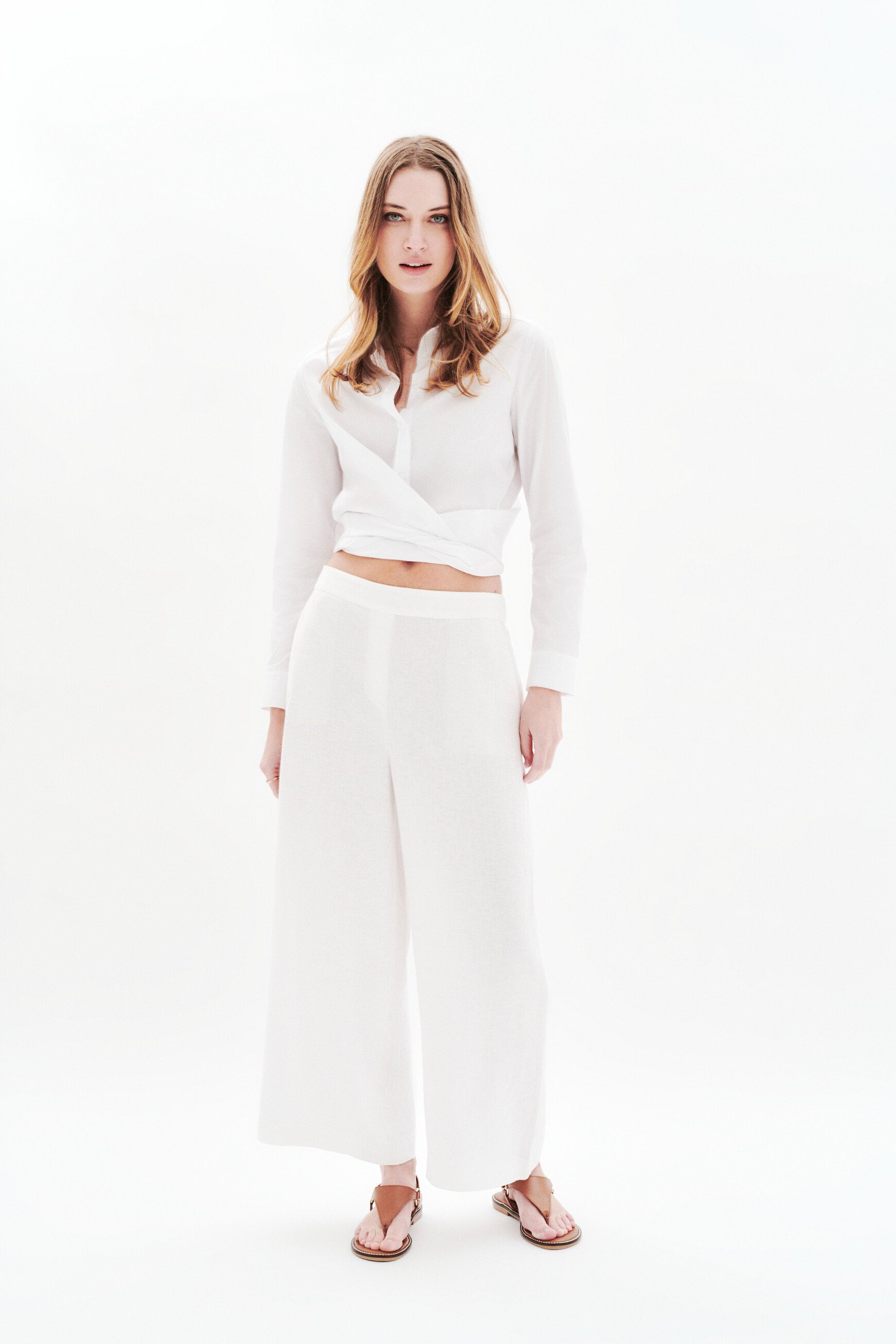 hose pandi 100 leinen weiss damen Hose Pandi 100% Leinen weiss damen