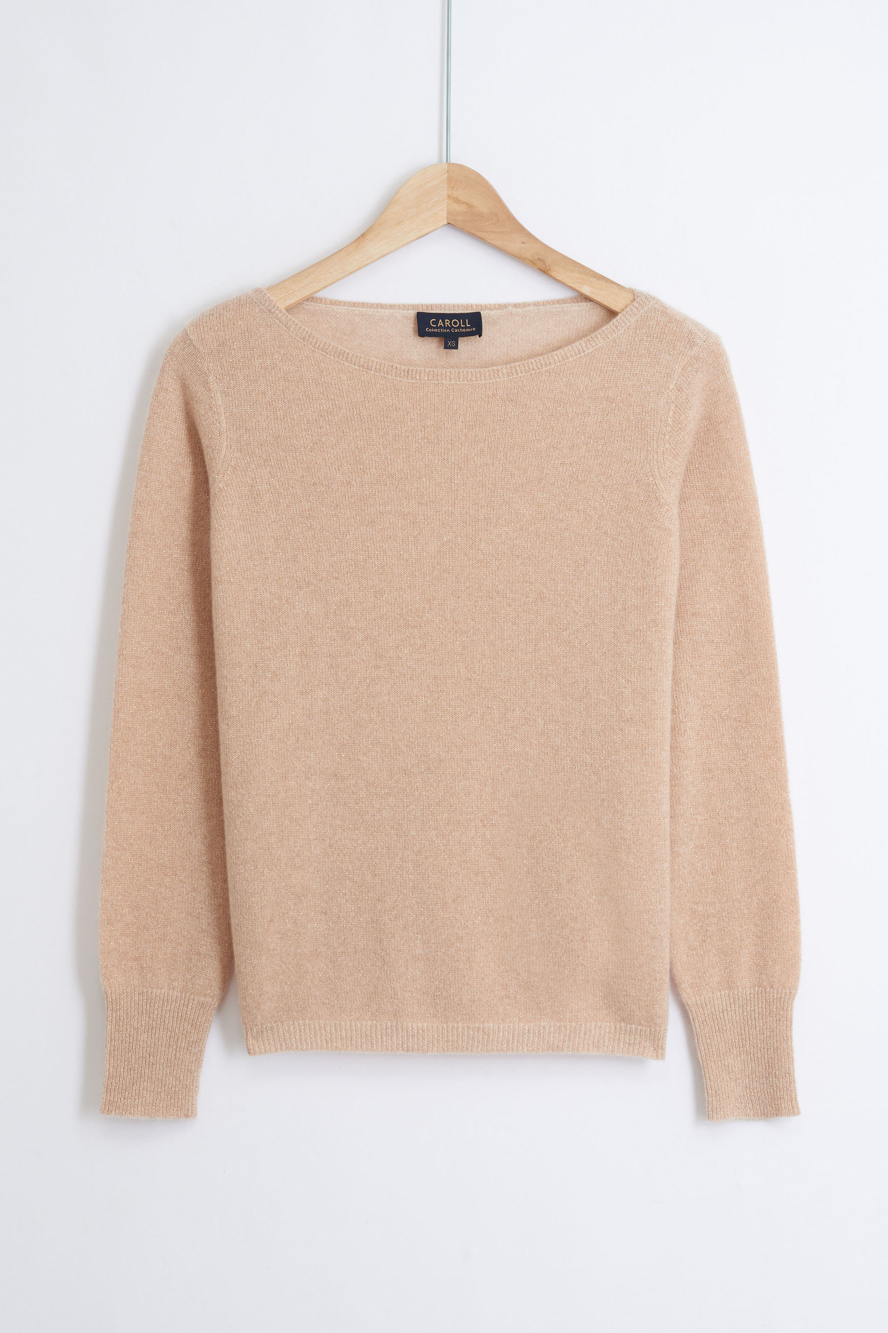 pull zofia lurex 100 cachemire rose pastel femme pull zofia lurex 100% cachemire rose pastel femme