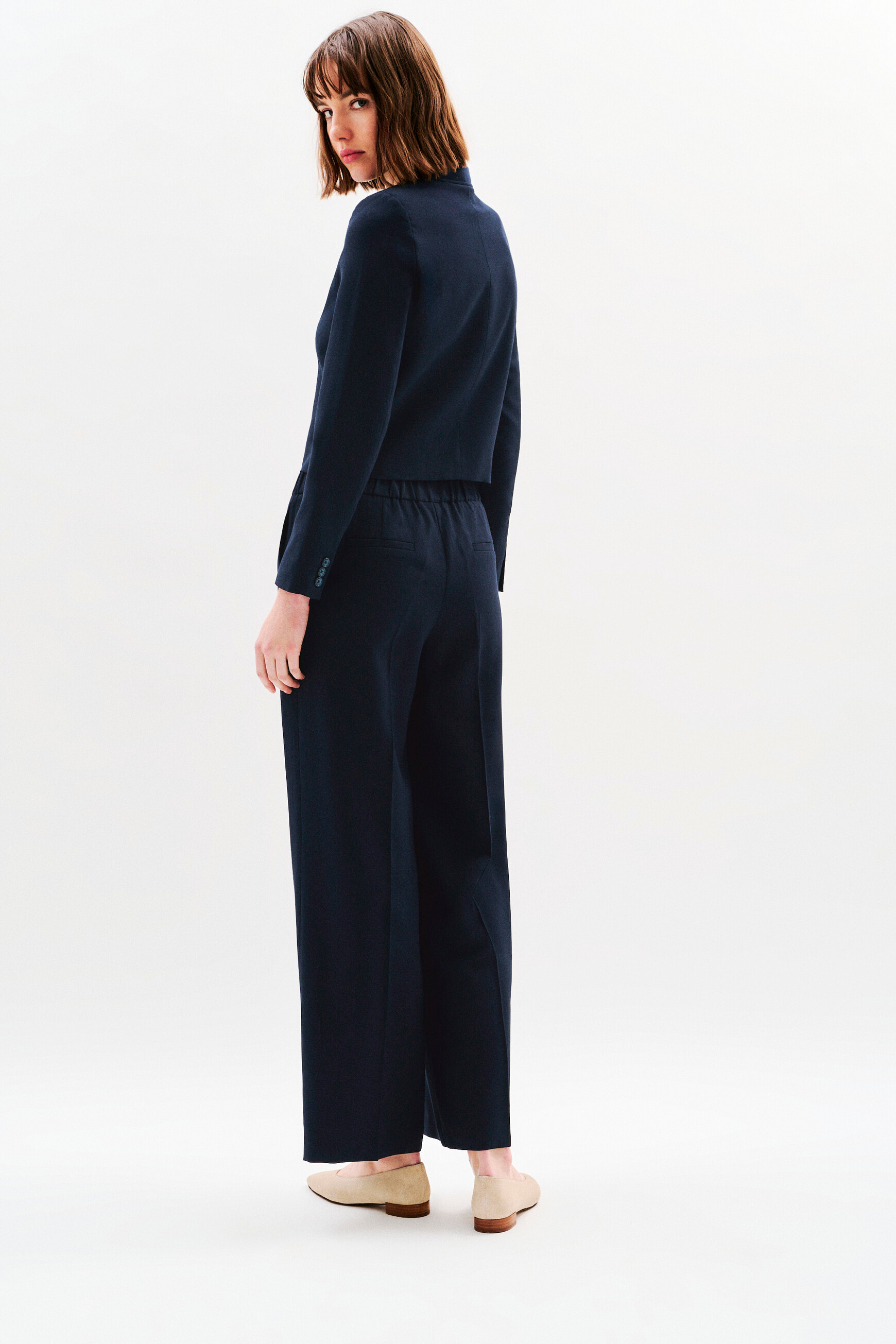 pantalon pviaduc bleu marine femme Pantalon Pviaduc bleu marine femme
