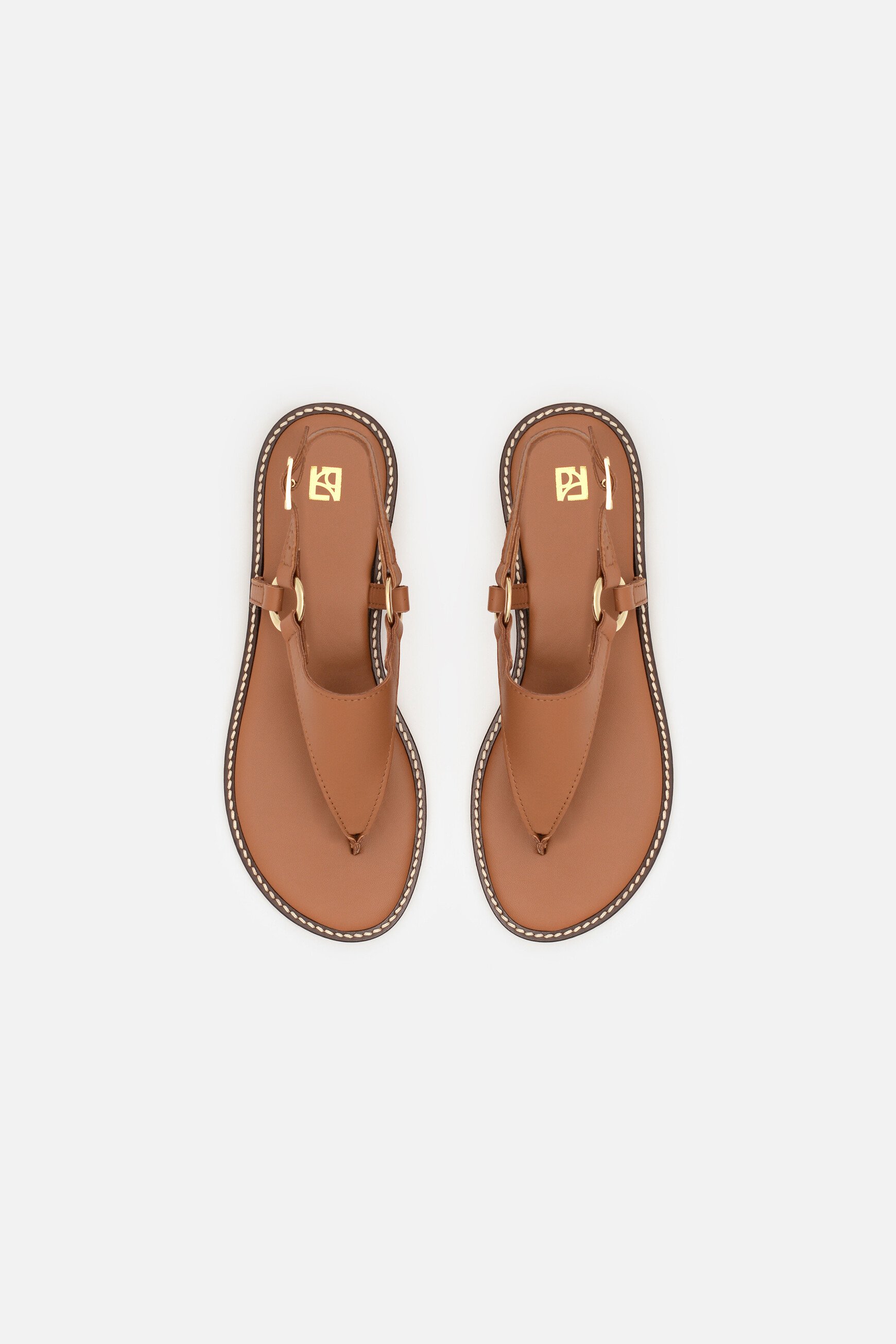 sandales lexi2 en cuir naturel camel femme Sandales Lexi2 en cuir naturel camel femme