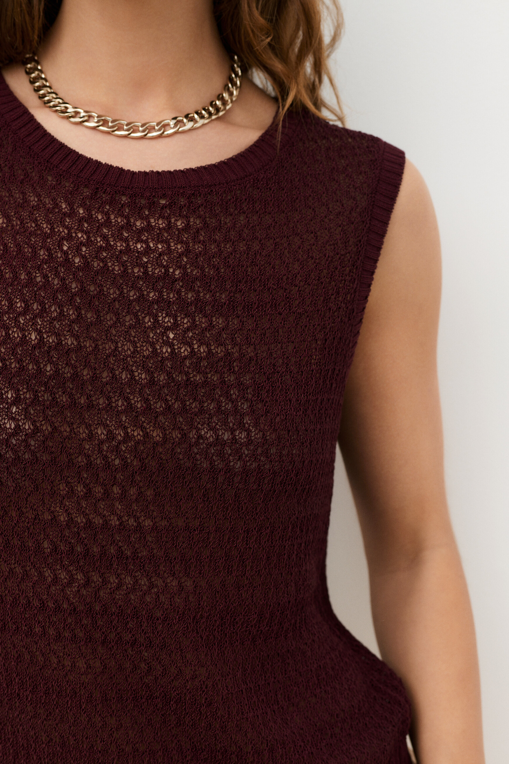 Mpaquito sweater violete oscuro woman
