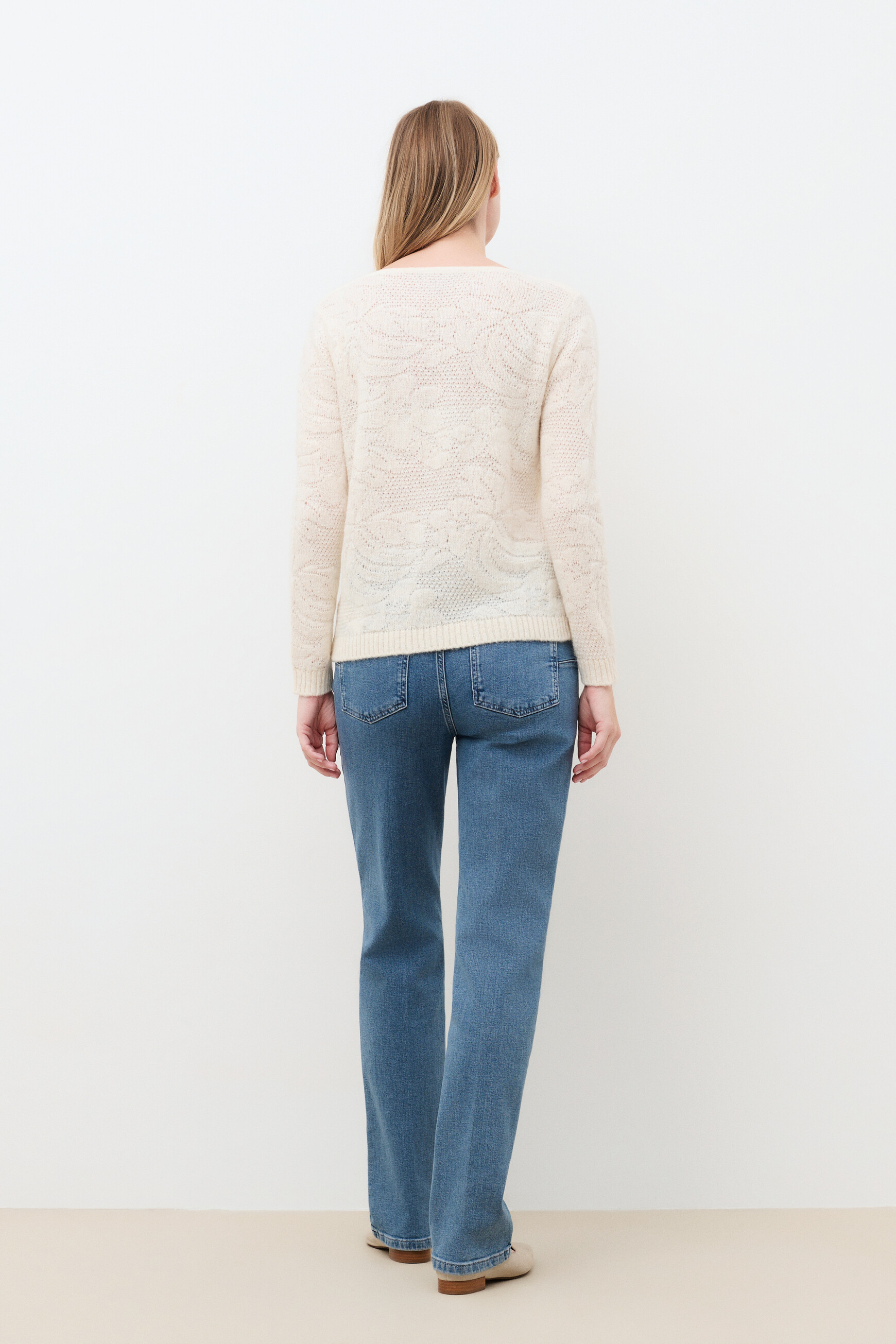 Mvannina sweater ecru woman