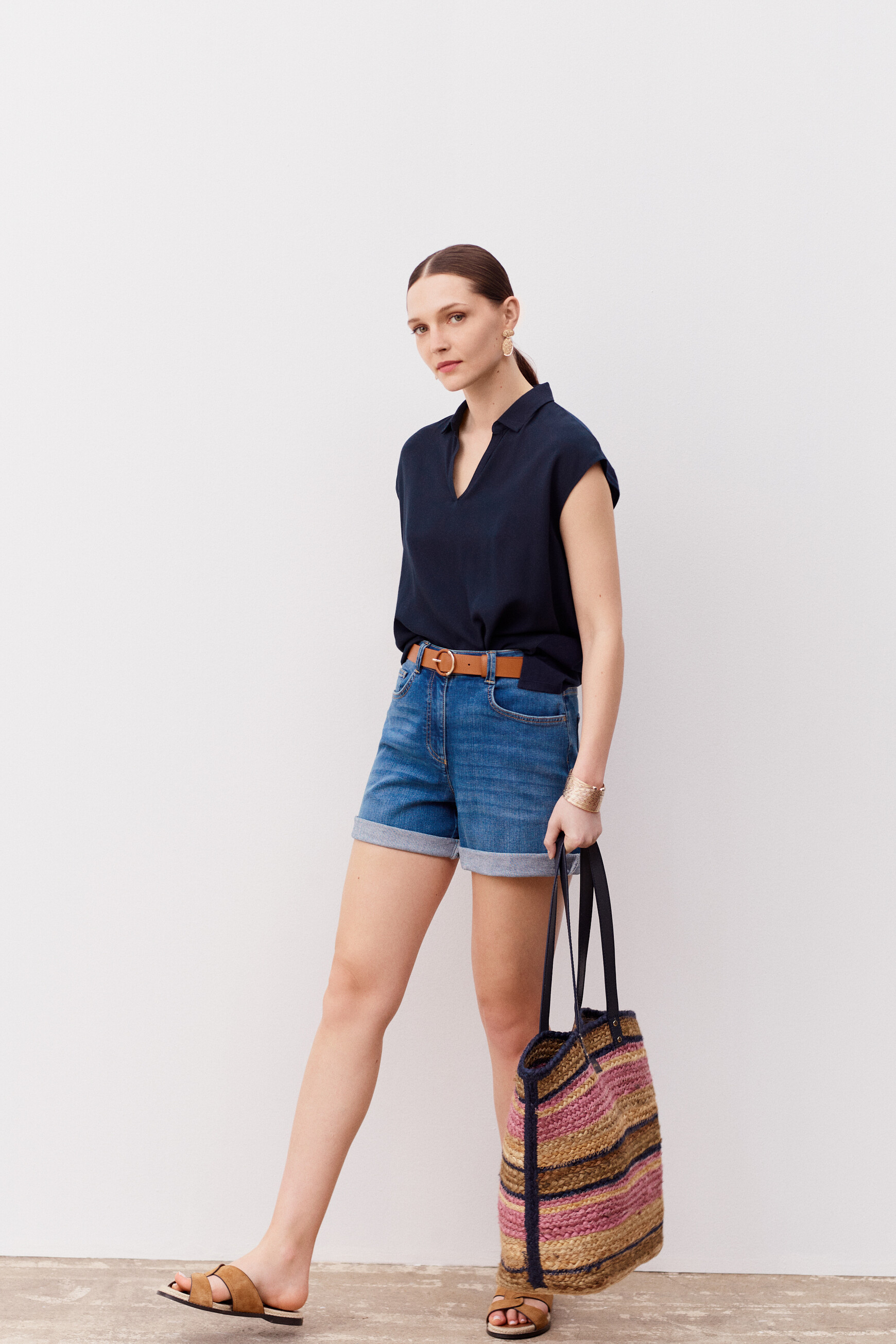 Pantalon corto mujer vaquero cheap