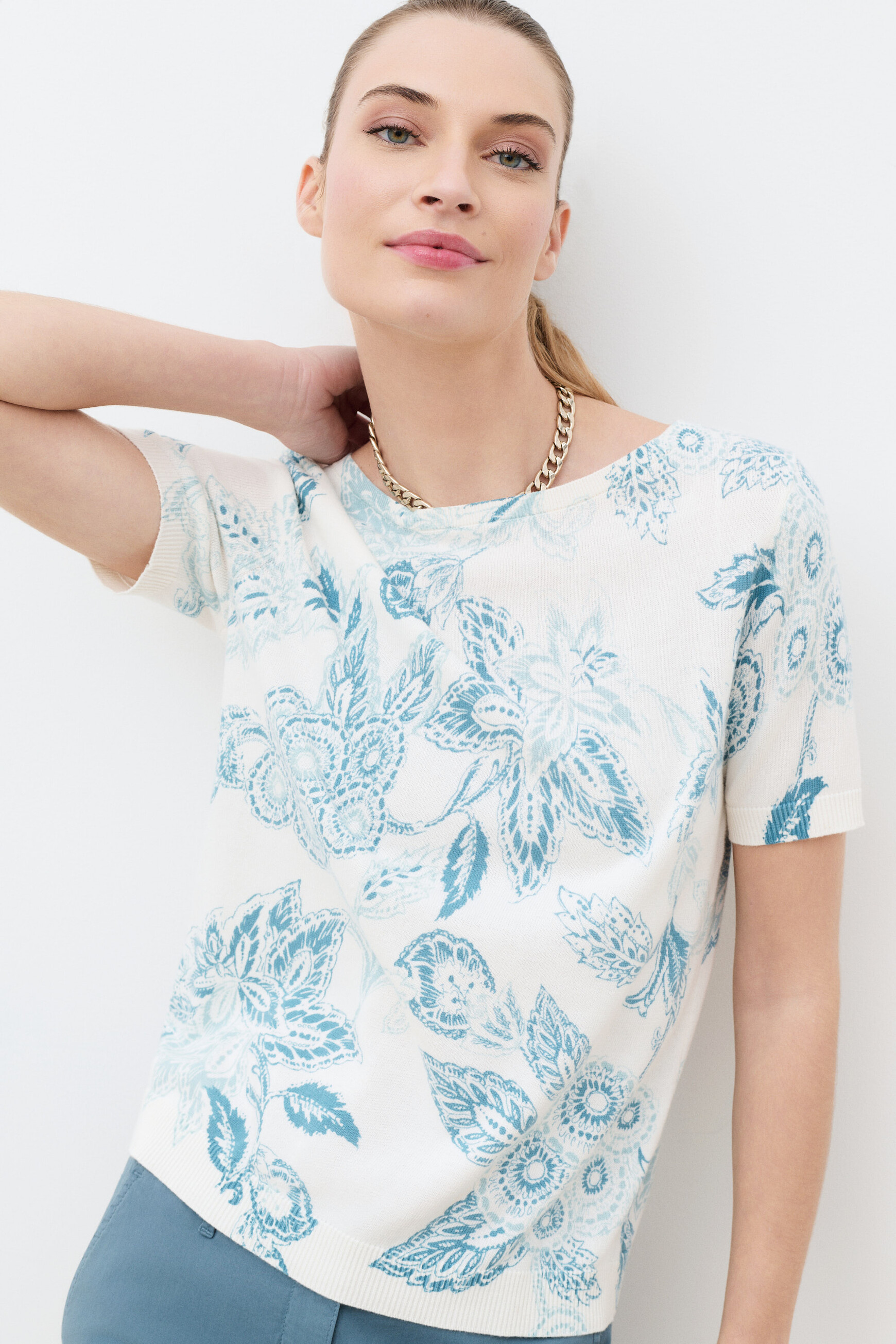 Pull Mlise ivoire femme