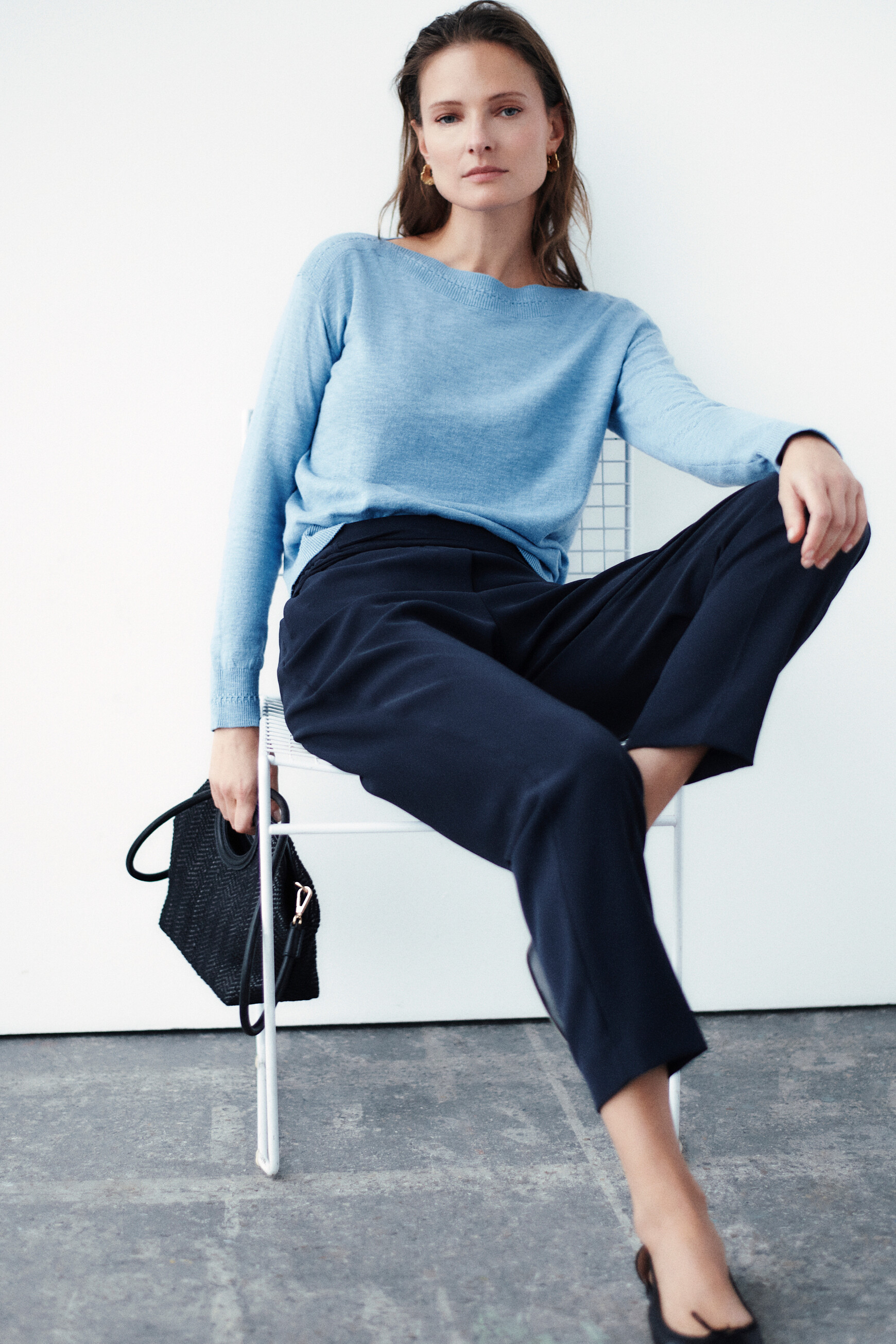 pantalon daniel facon jogging bleu marine femme Pantalon daniel façon jogging bleu marine femme