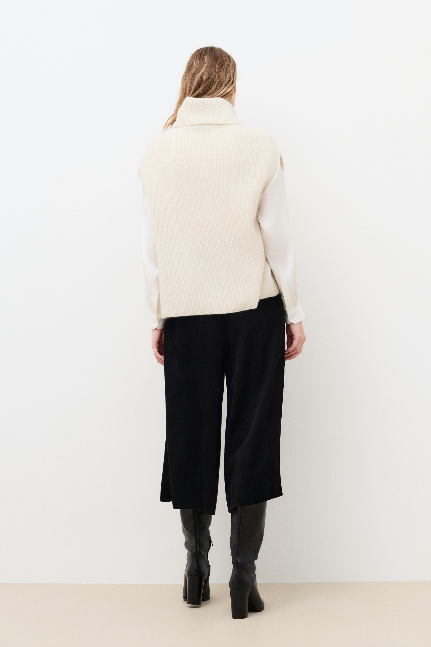 Mrozenn sweater ecru woman