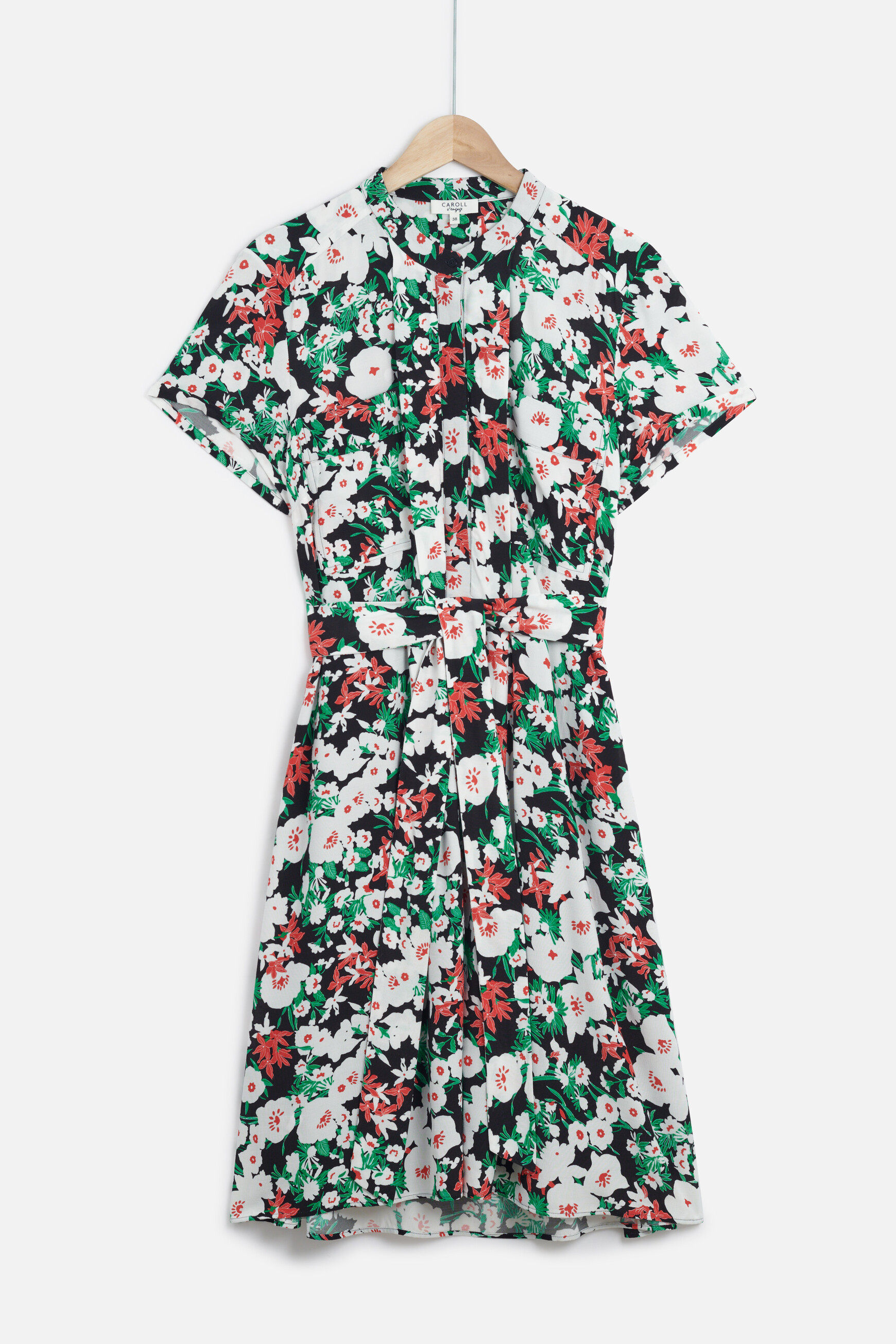 robe dayana print noir femme