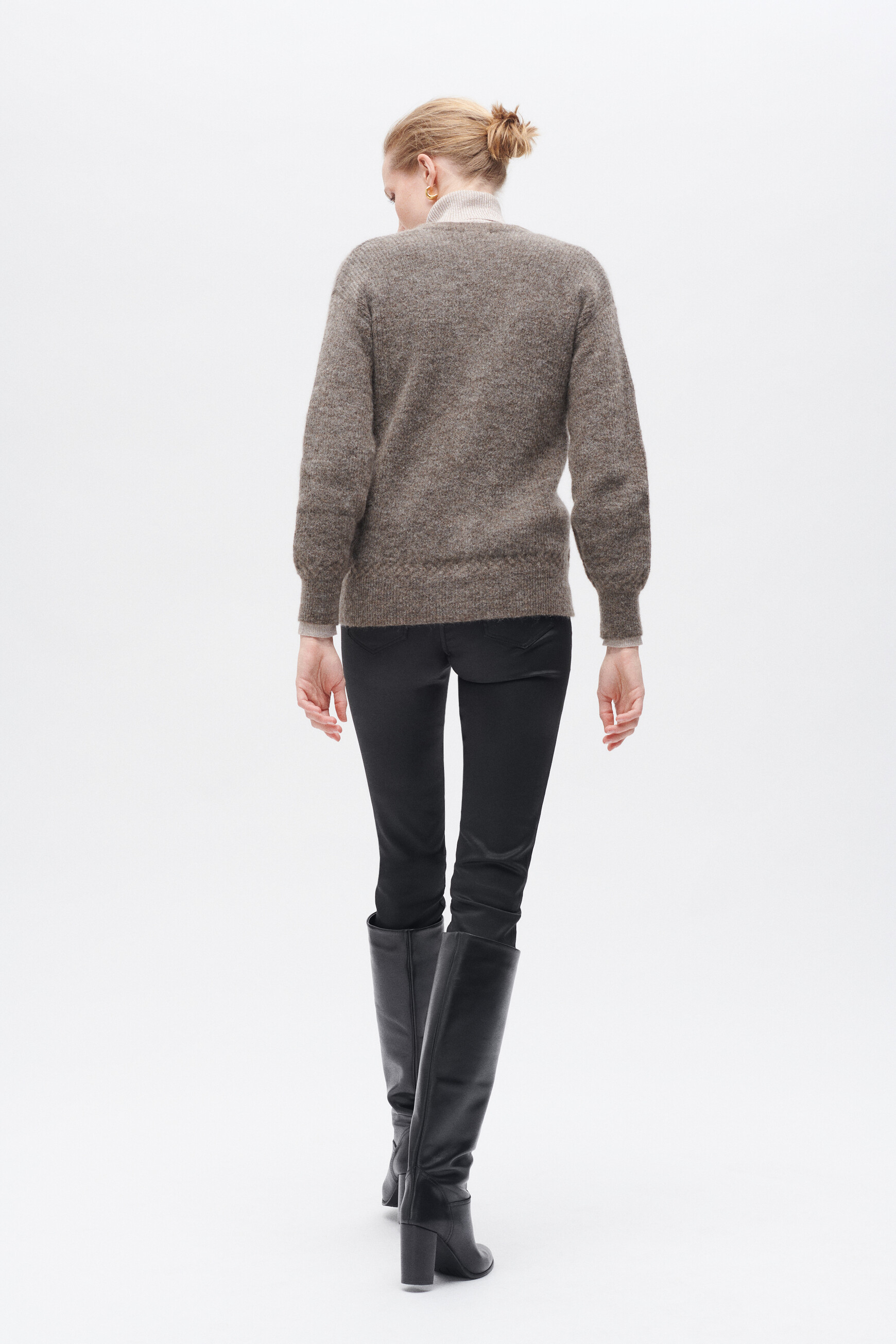 Gilet meredith taupe femme